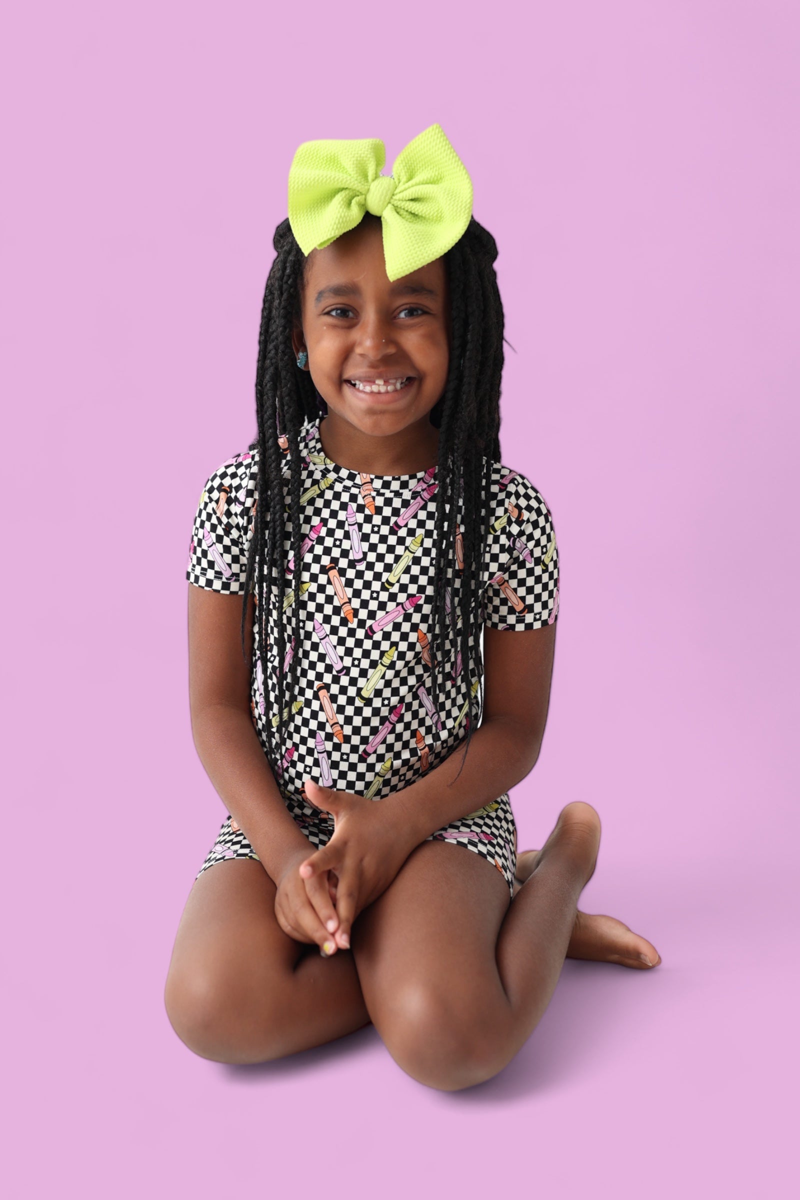 Get Your Crayon On Dream Short Set