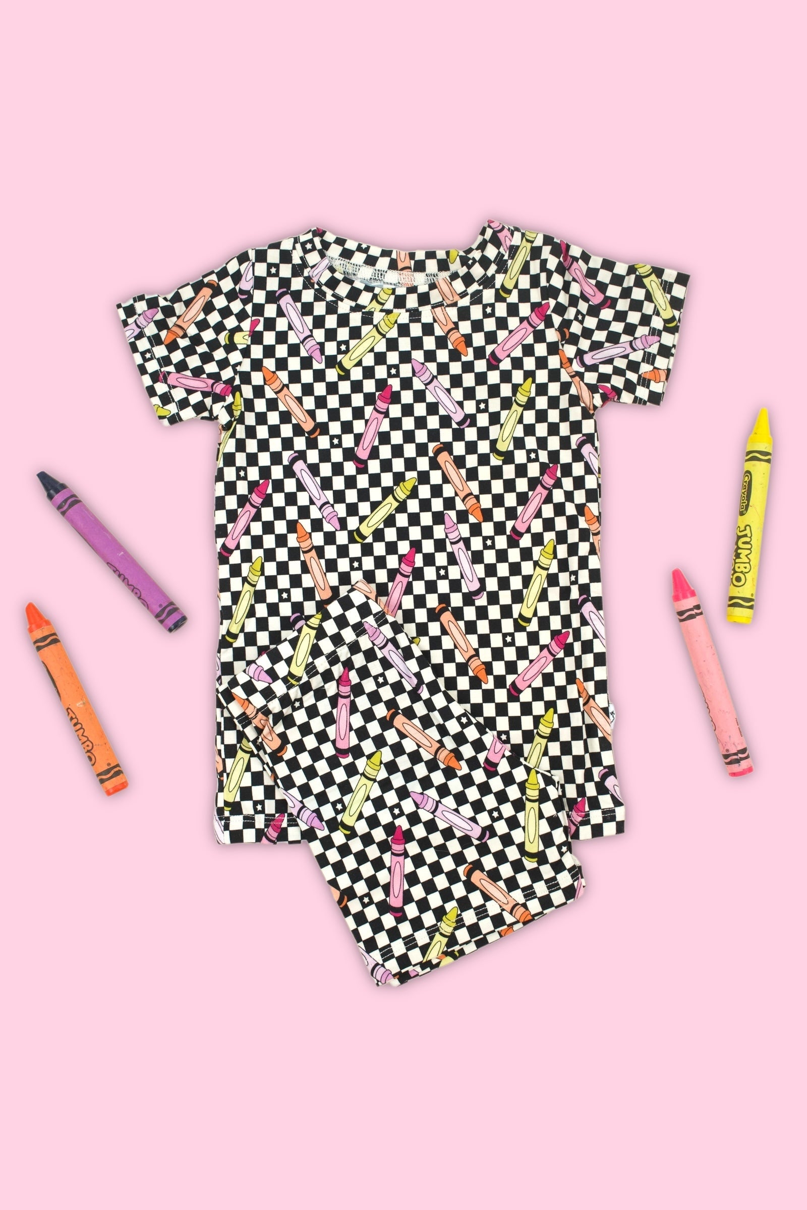 Get Your Crayon On Dream Short Set