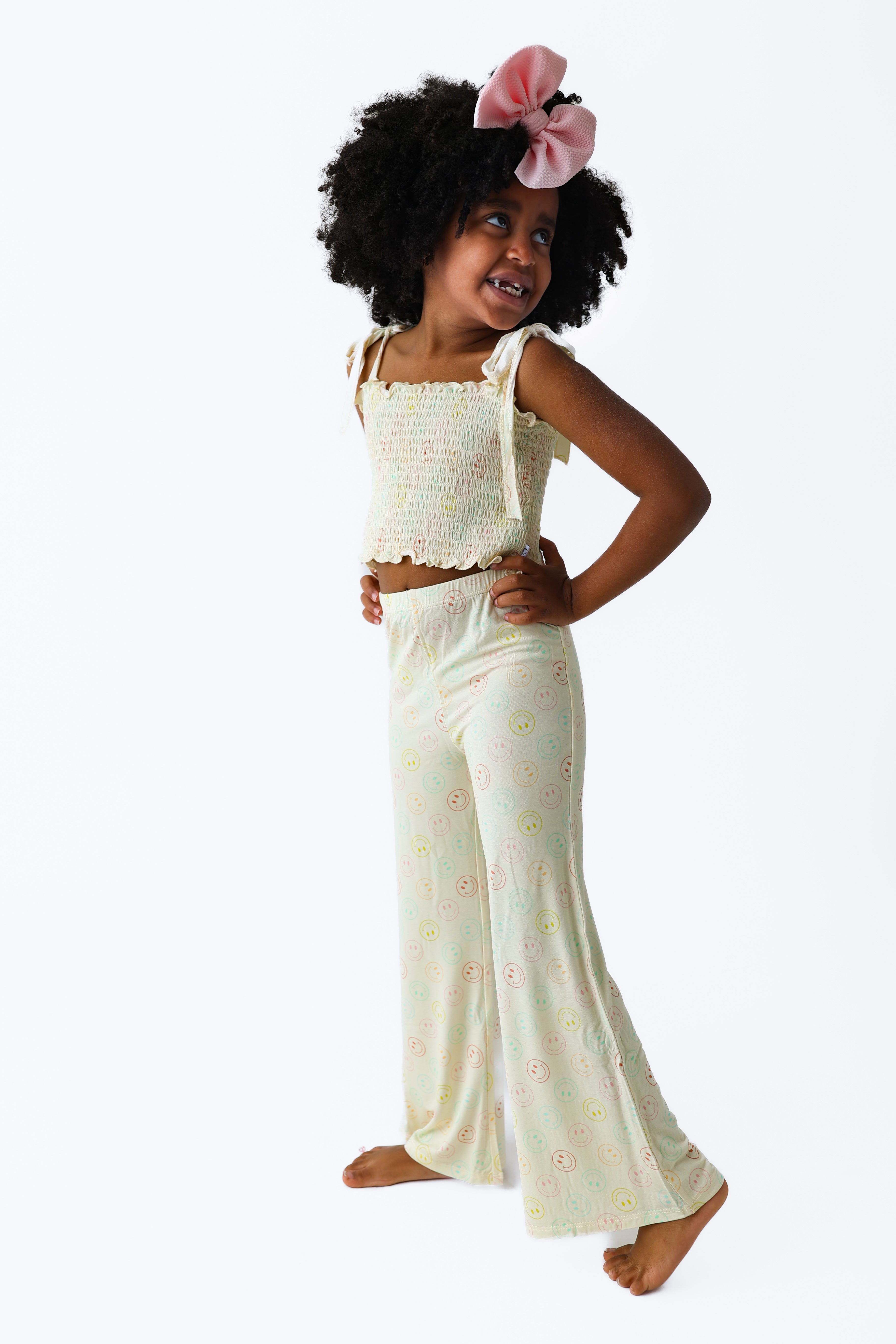 Pastel Smiles Dream Smocked Flare Set