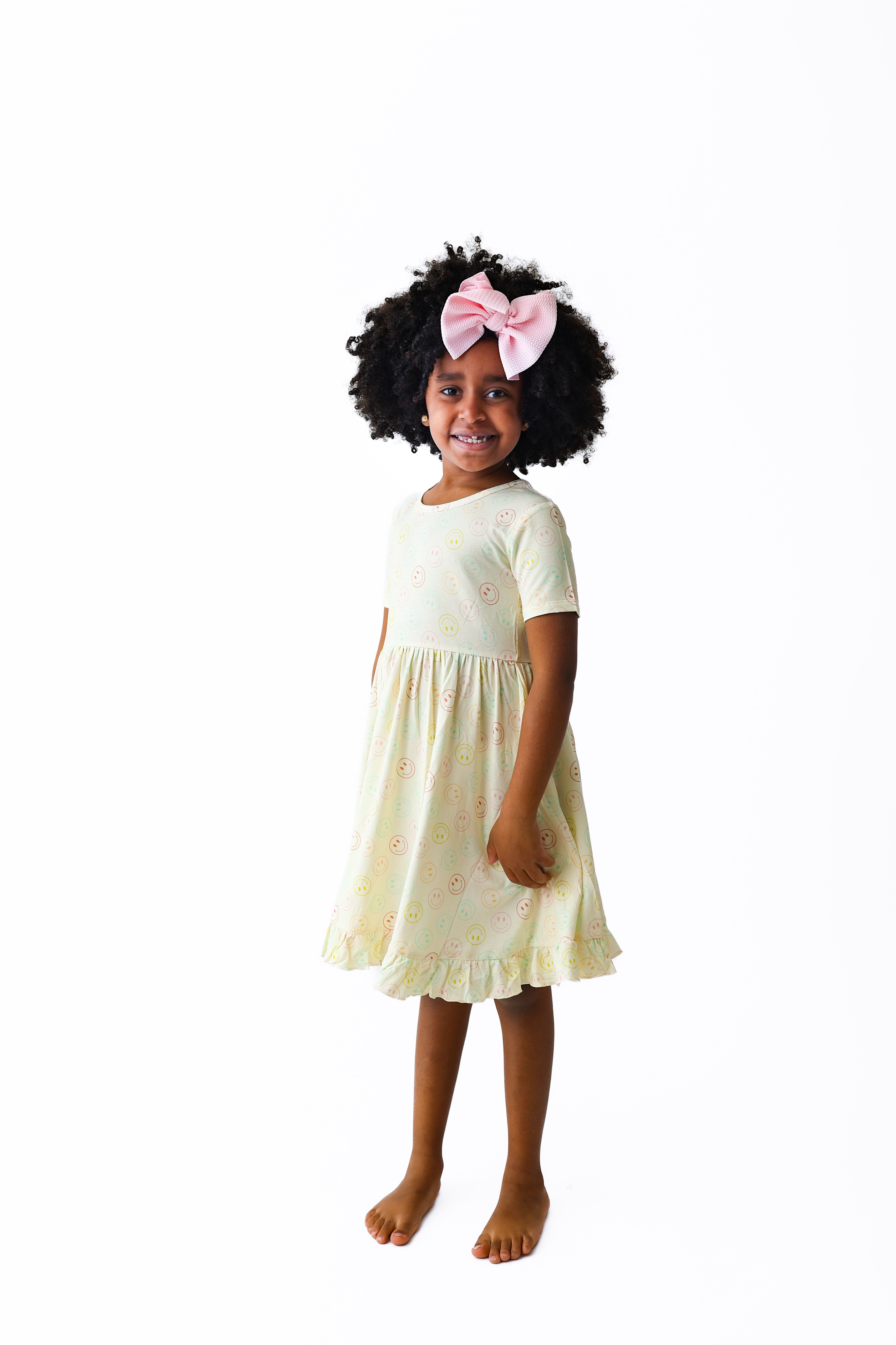 Pastel Smiles Dream Ruffle Dress