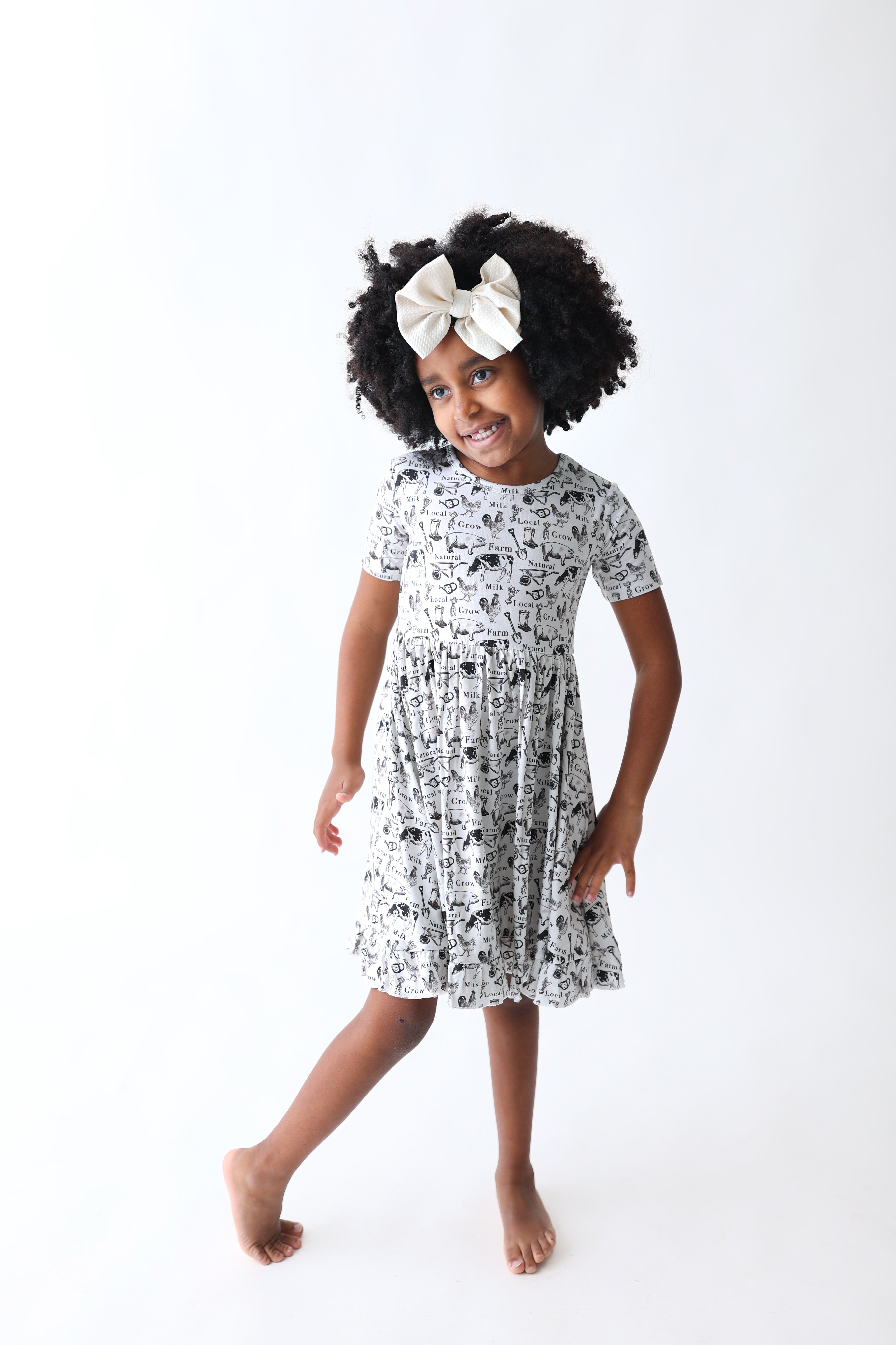 Locally Grown Dream Ruffle Dress