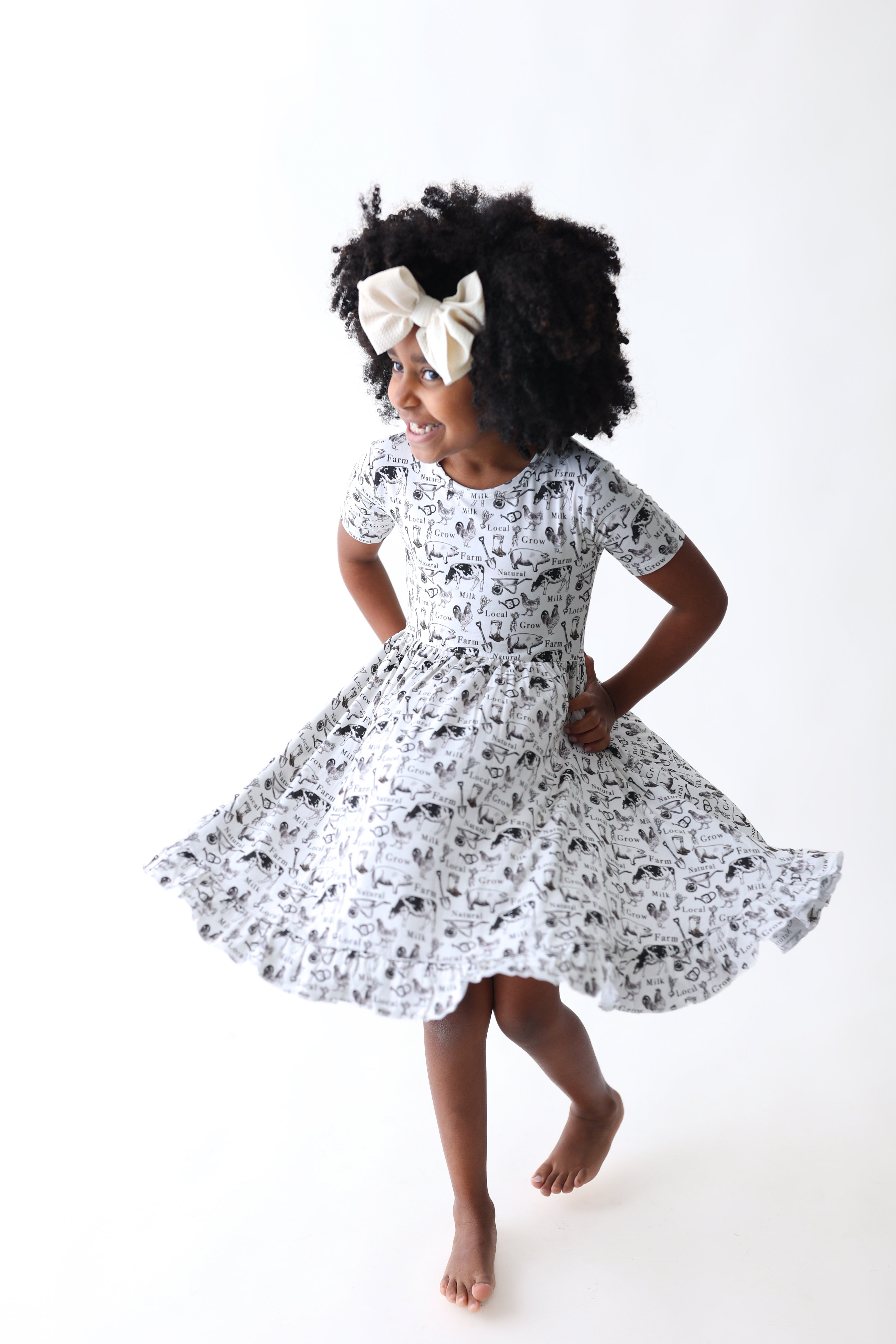 Locally Grown Dream Ruffle Dress
