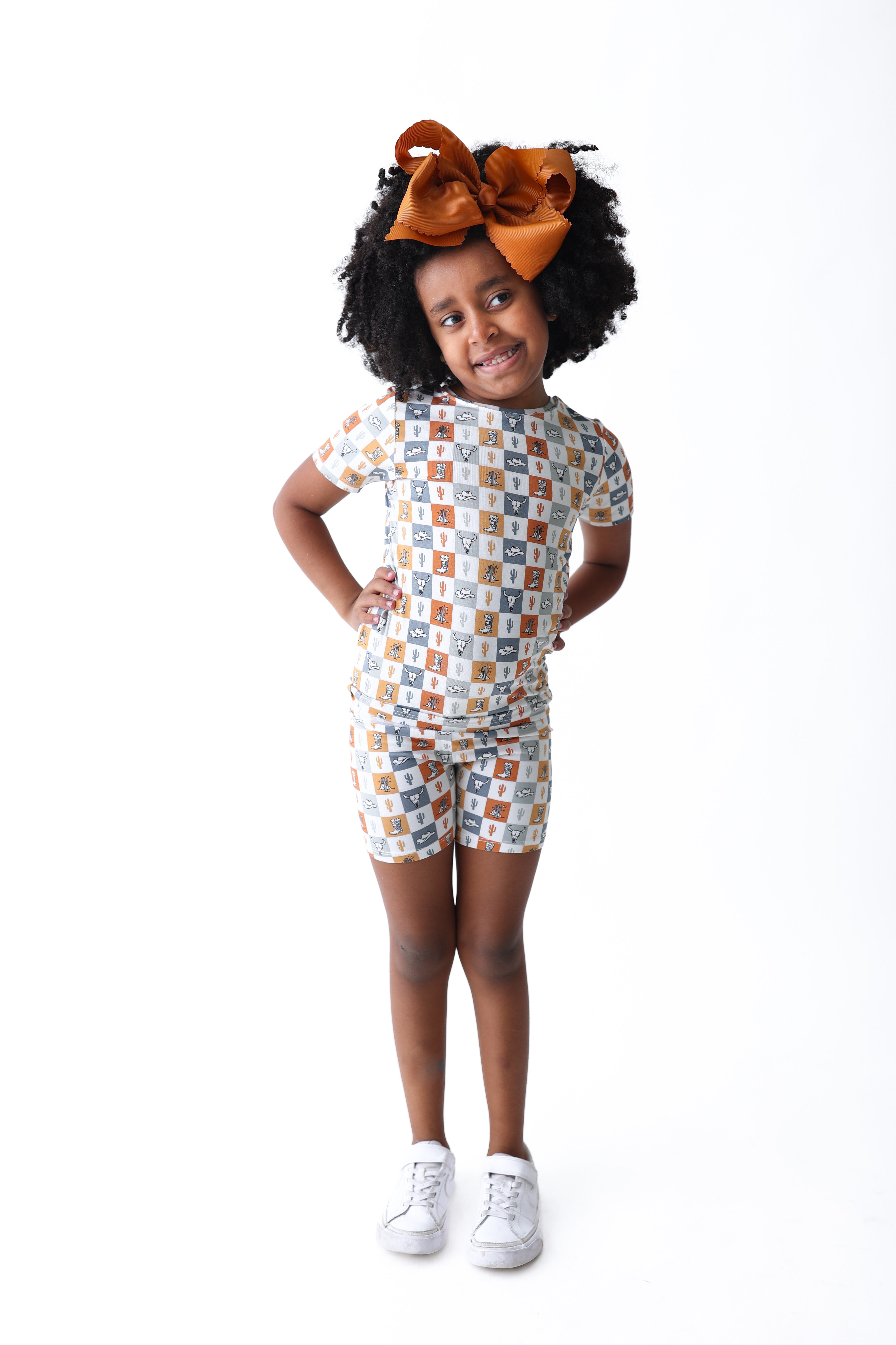 Wild West Checkers Dream Short Set