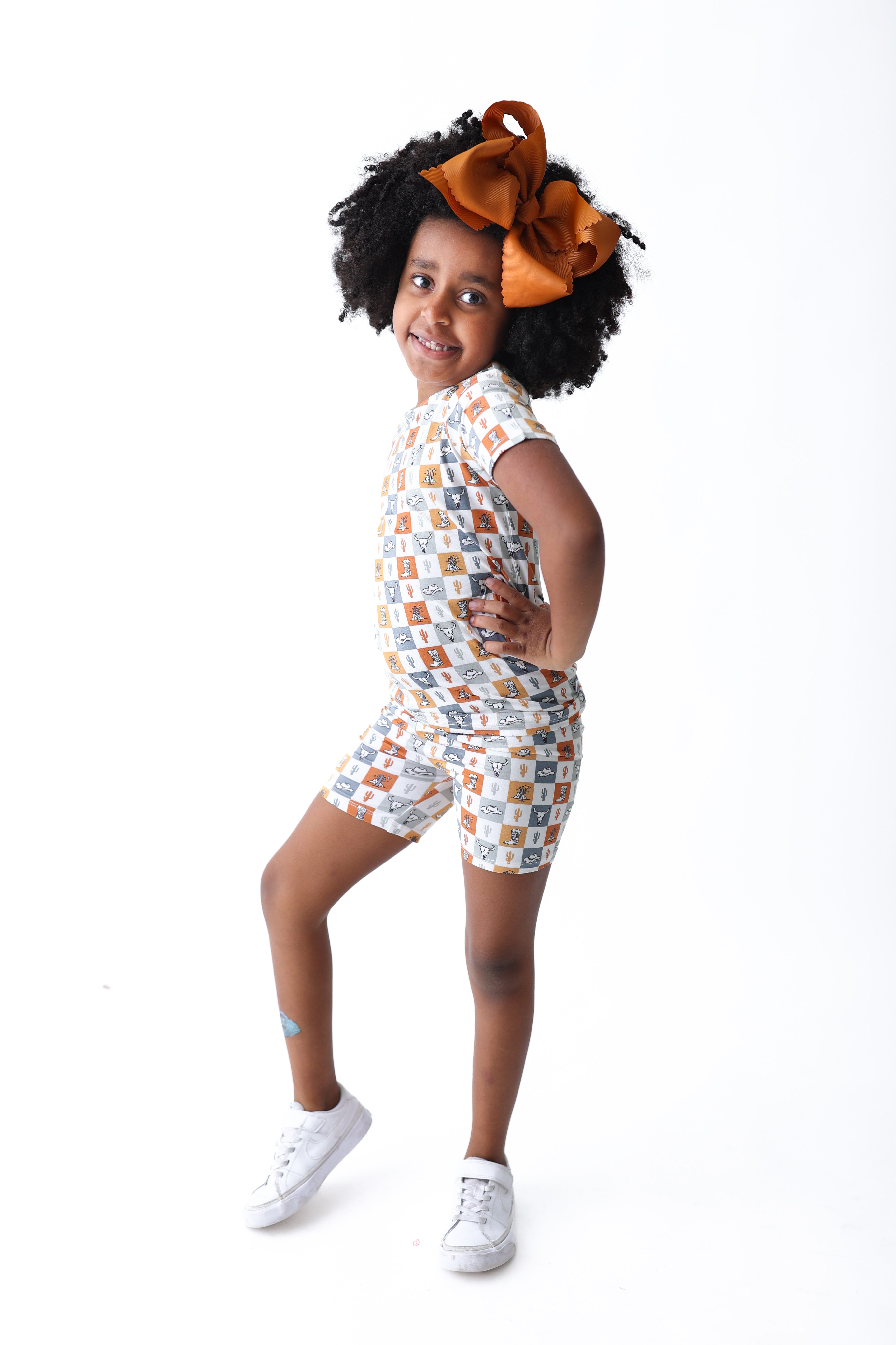 Wild West Checkers Dream Short Set