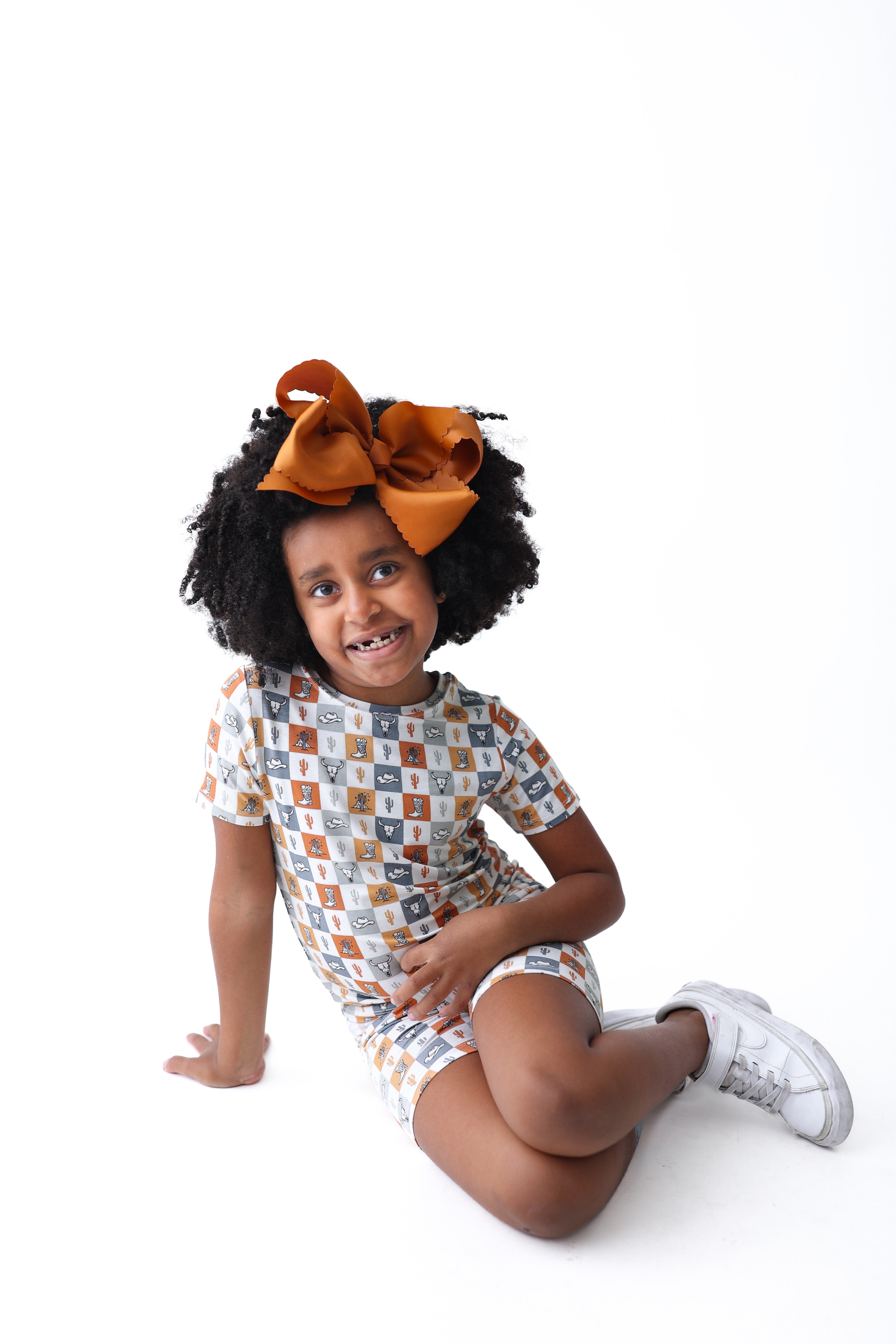 Wild West Checkers Dream Short Set