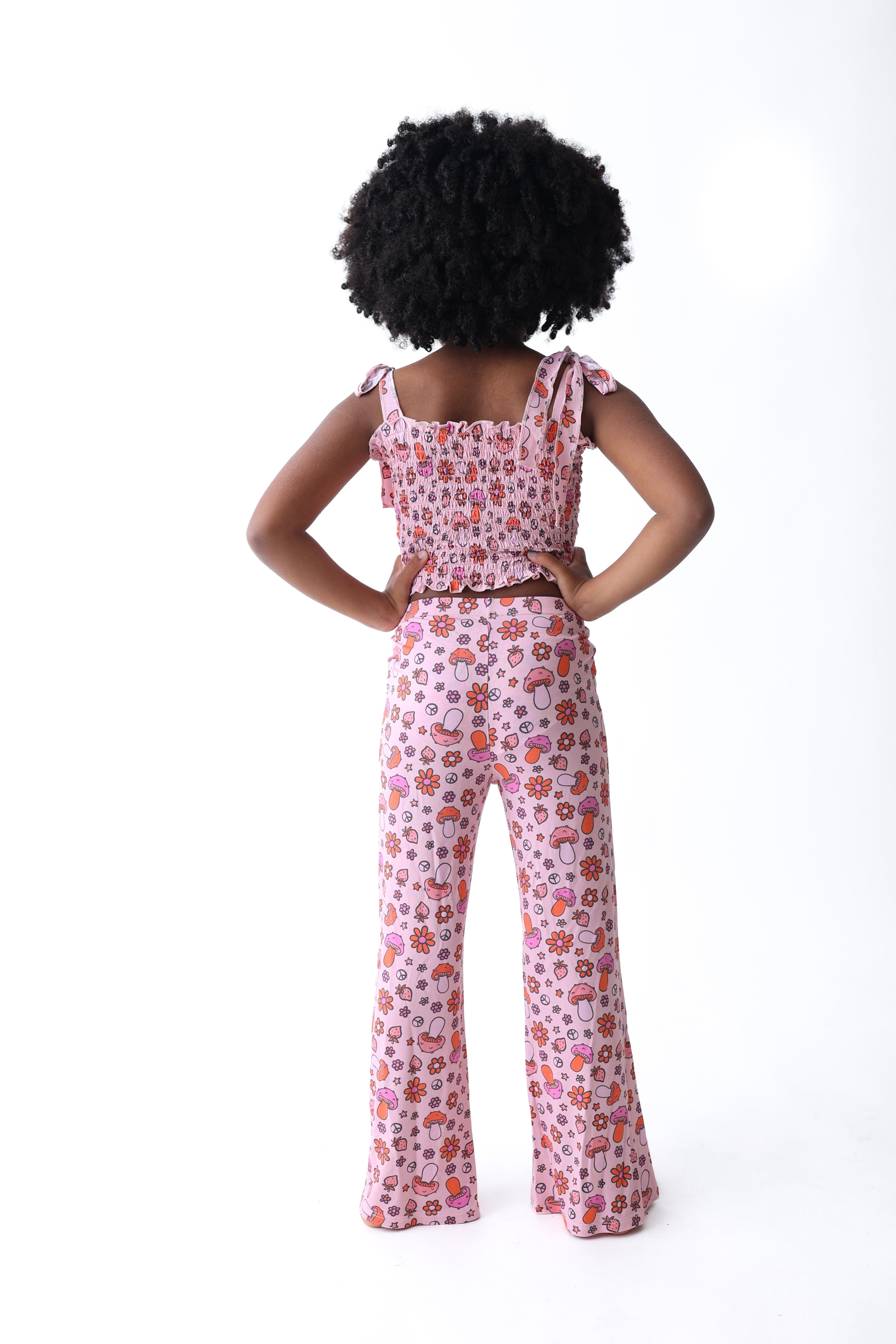 Feelin' Mushy Dream Smocked Flare Set