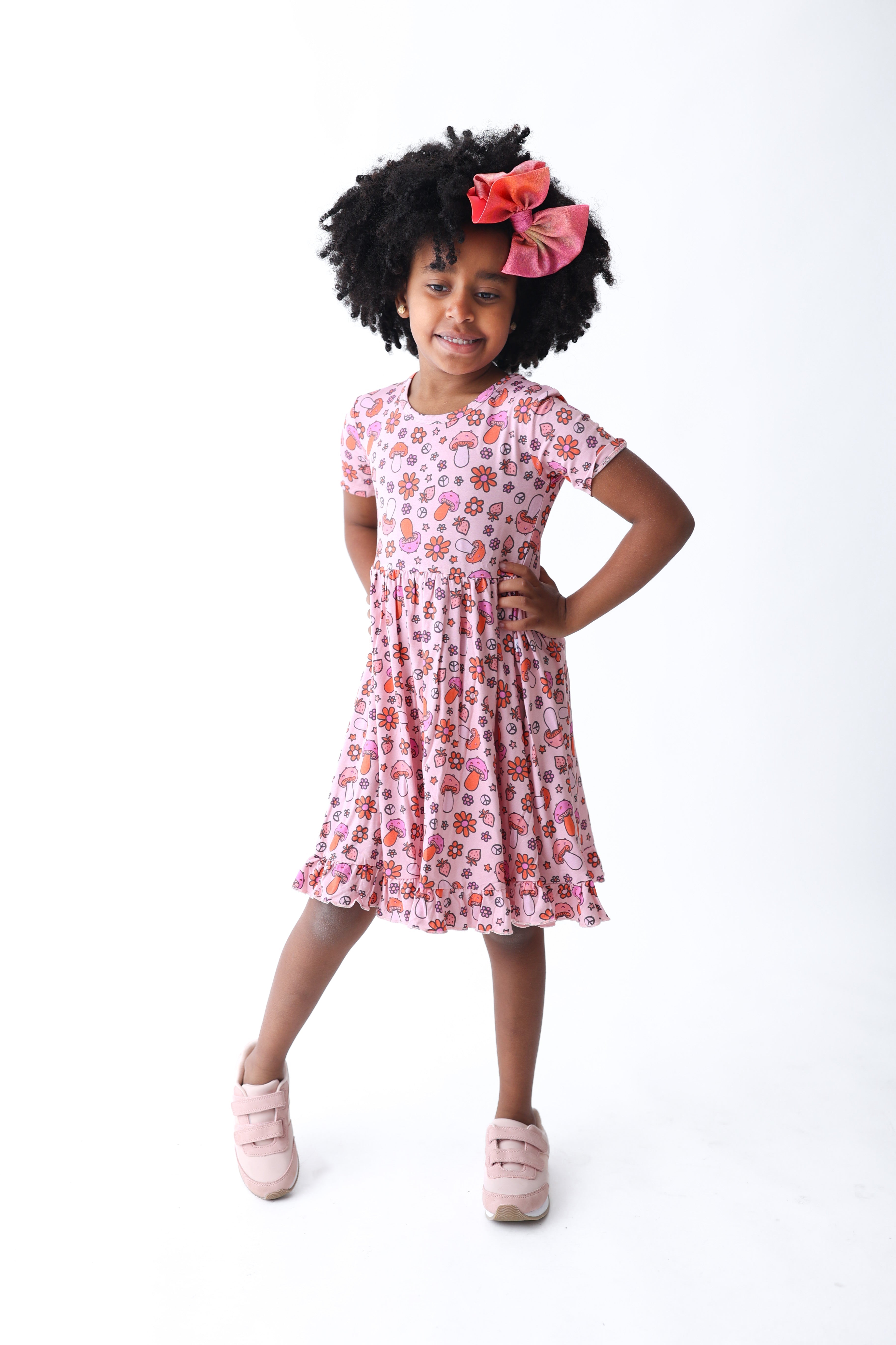 Feelin' Mushy Dream Ruffle Dress