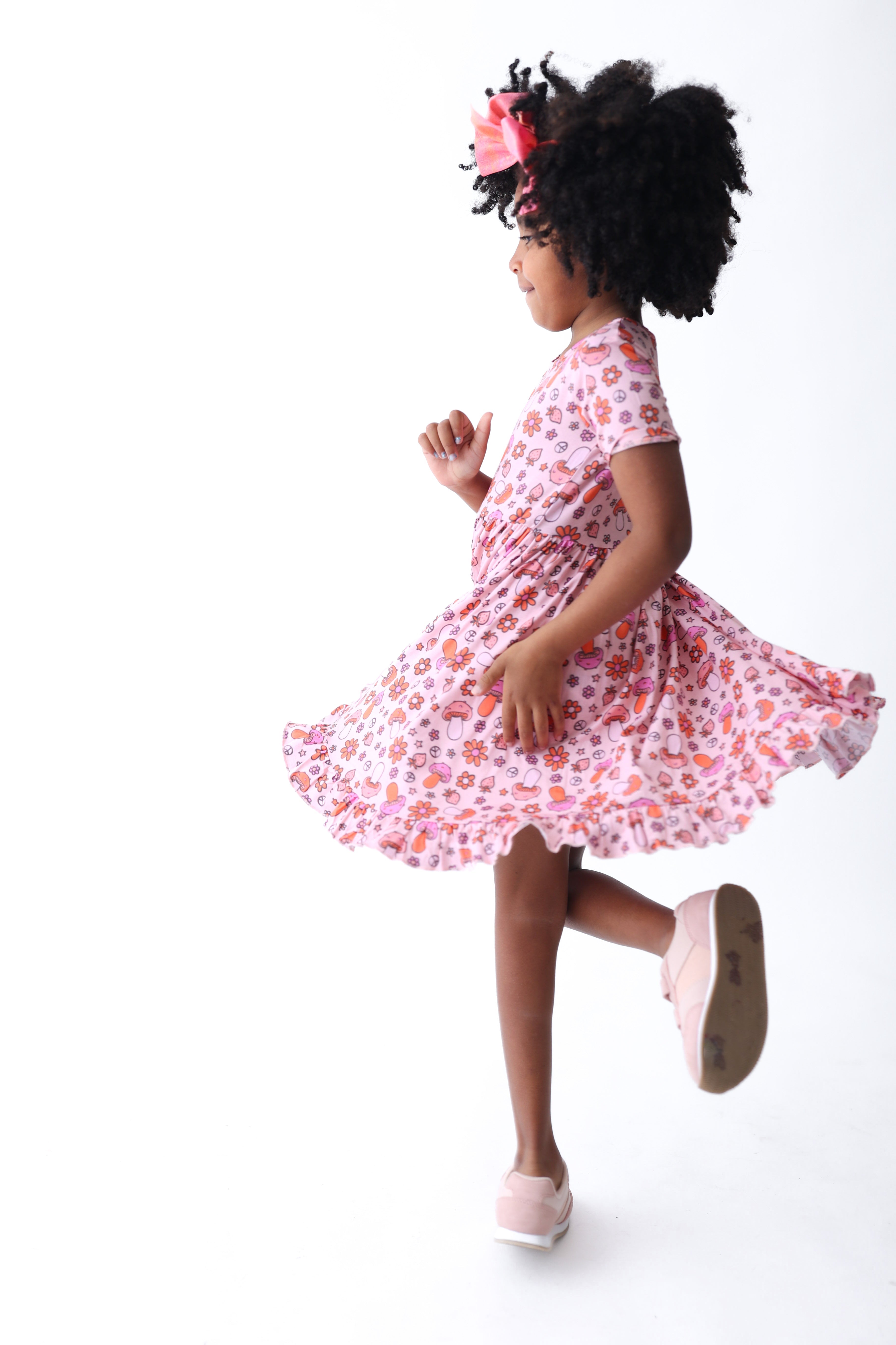 Feelin' Mushy Dream Ruffle Dress