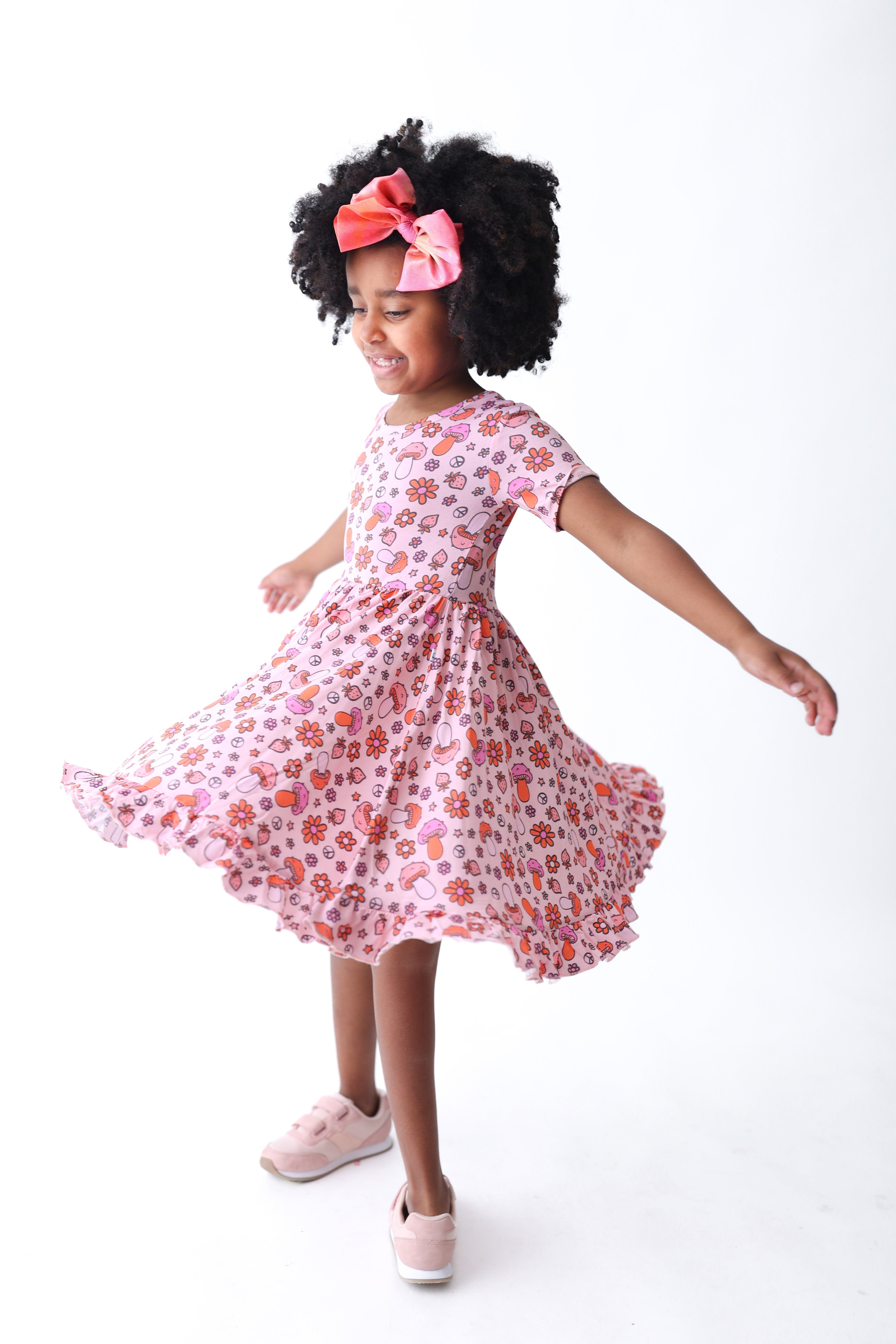 Feelin' Mushy Dream Ruffle Dress