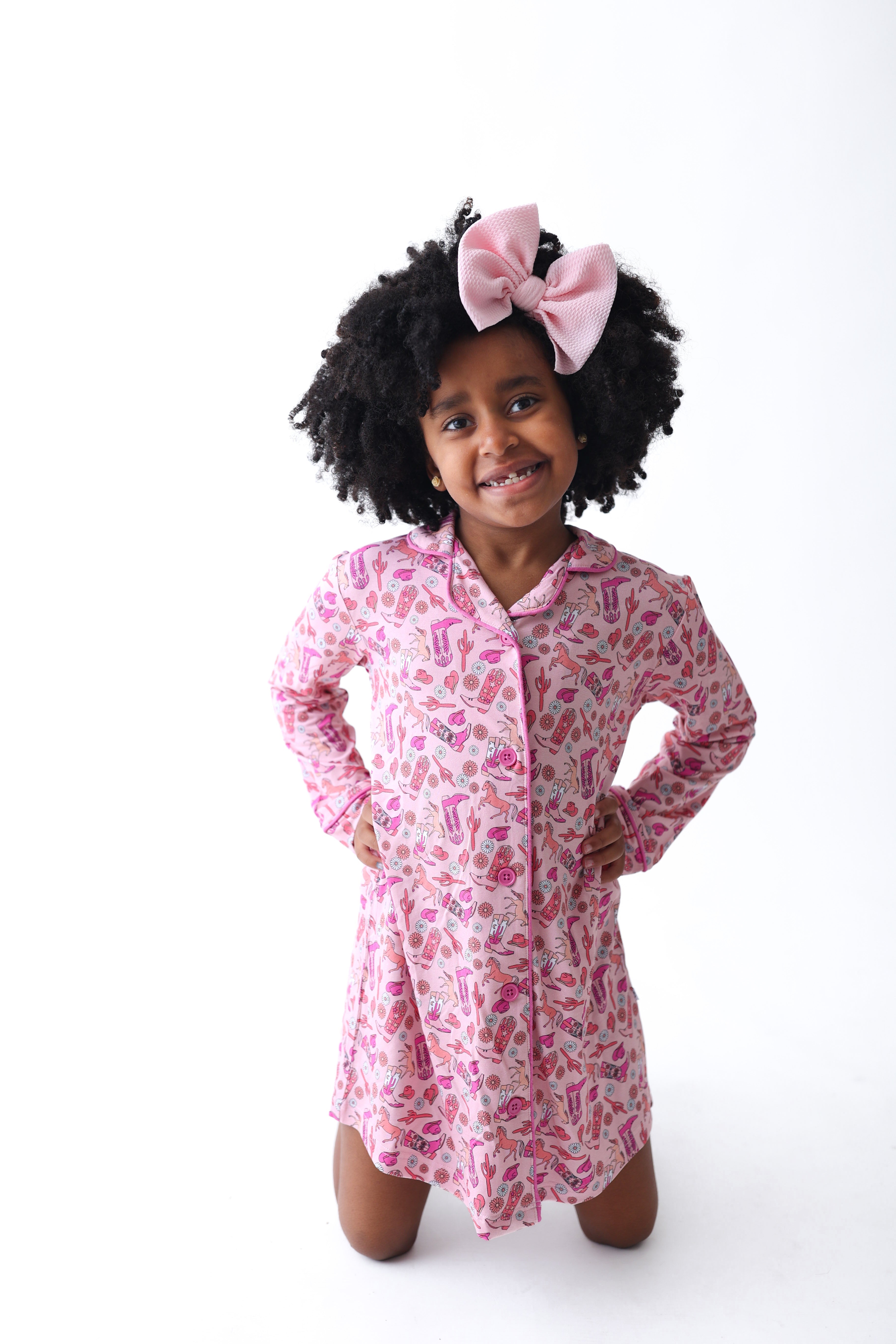 Stay Wild Cowgirl Girl's Dream Gown