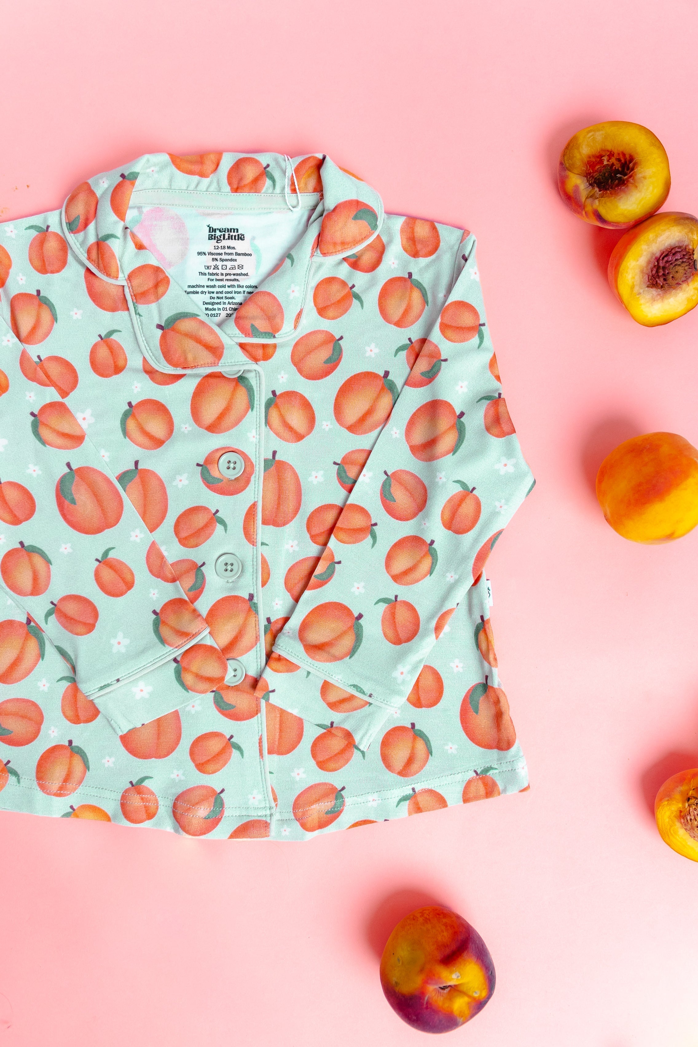 Peachy-keen Girl's Dream Gown