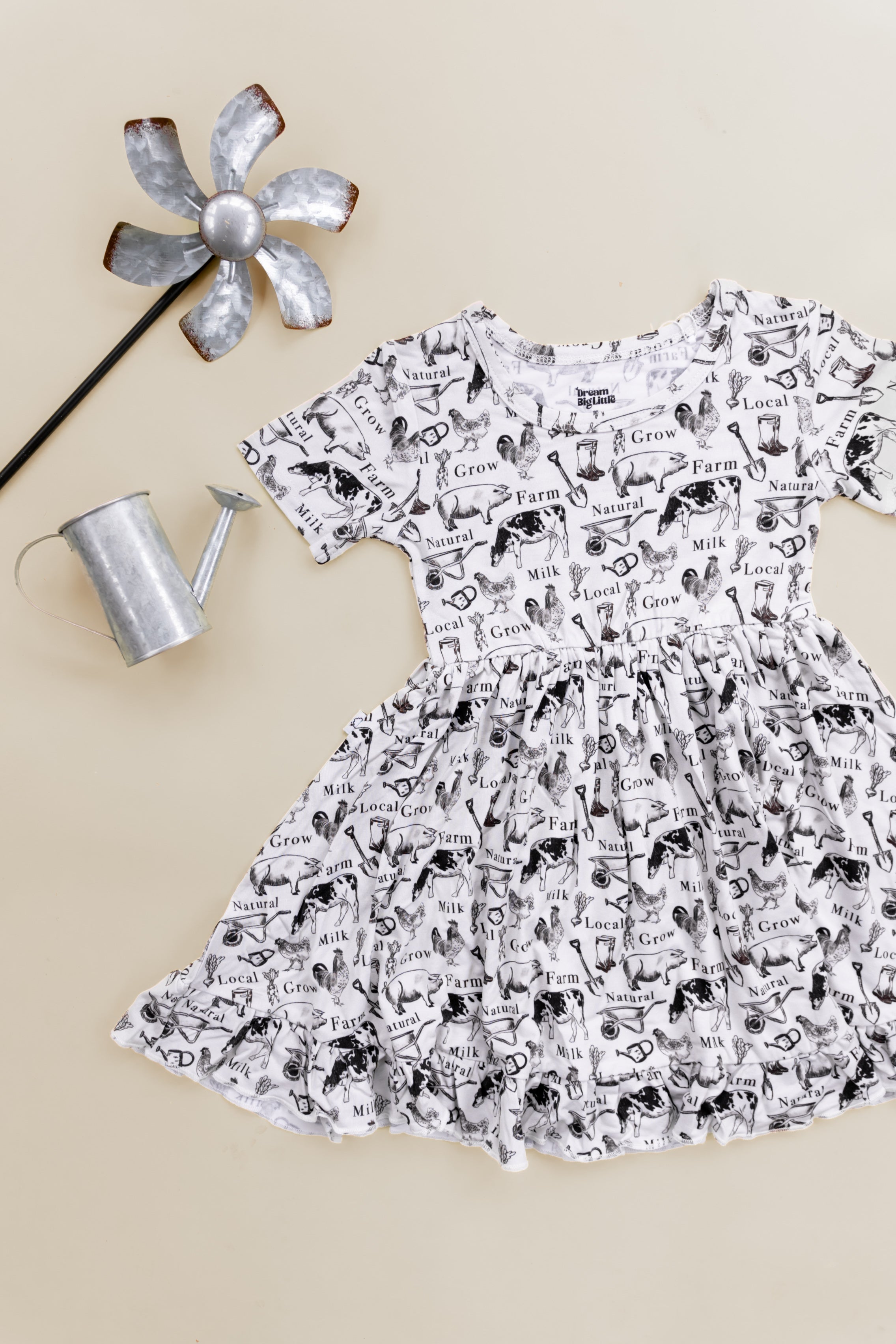 Locally Grown Dream Ruffle Dress