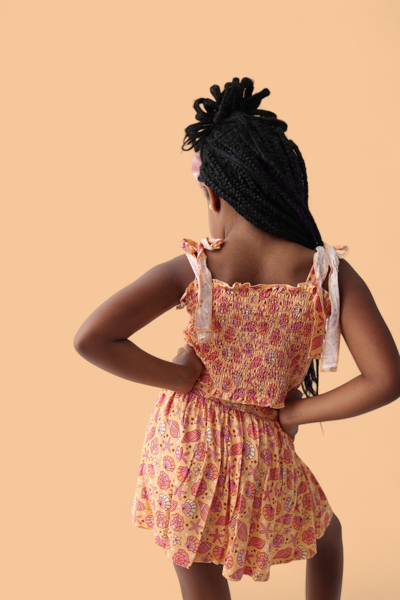 Shello Summer Dream Smocked Skort Set