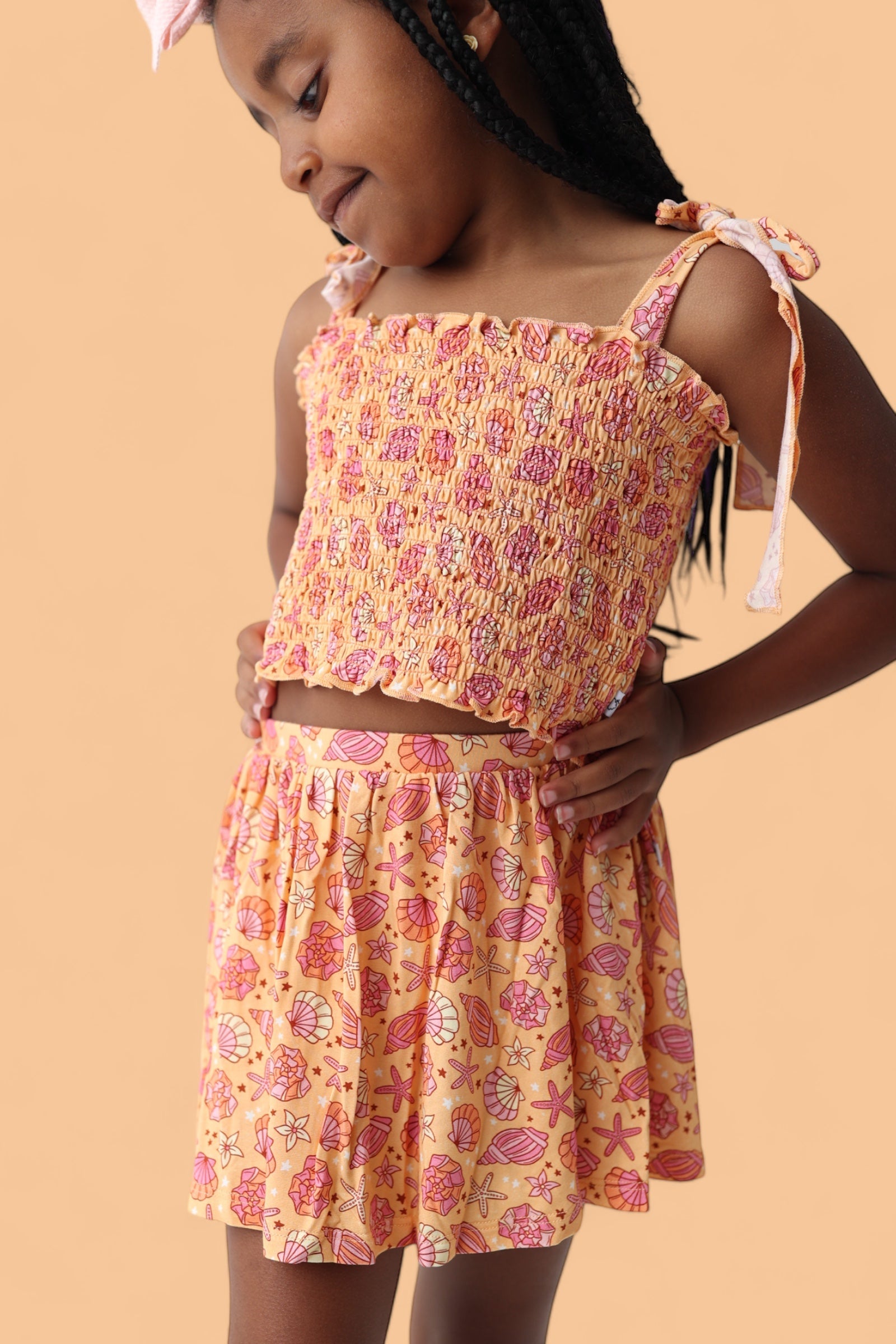 Shello Summer Dream Smocked Skort Set