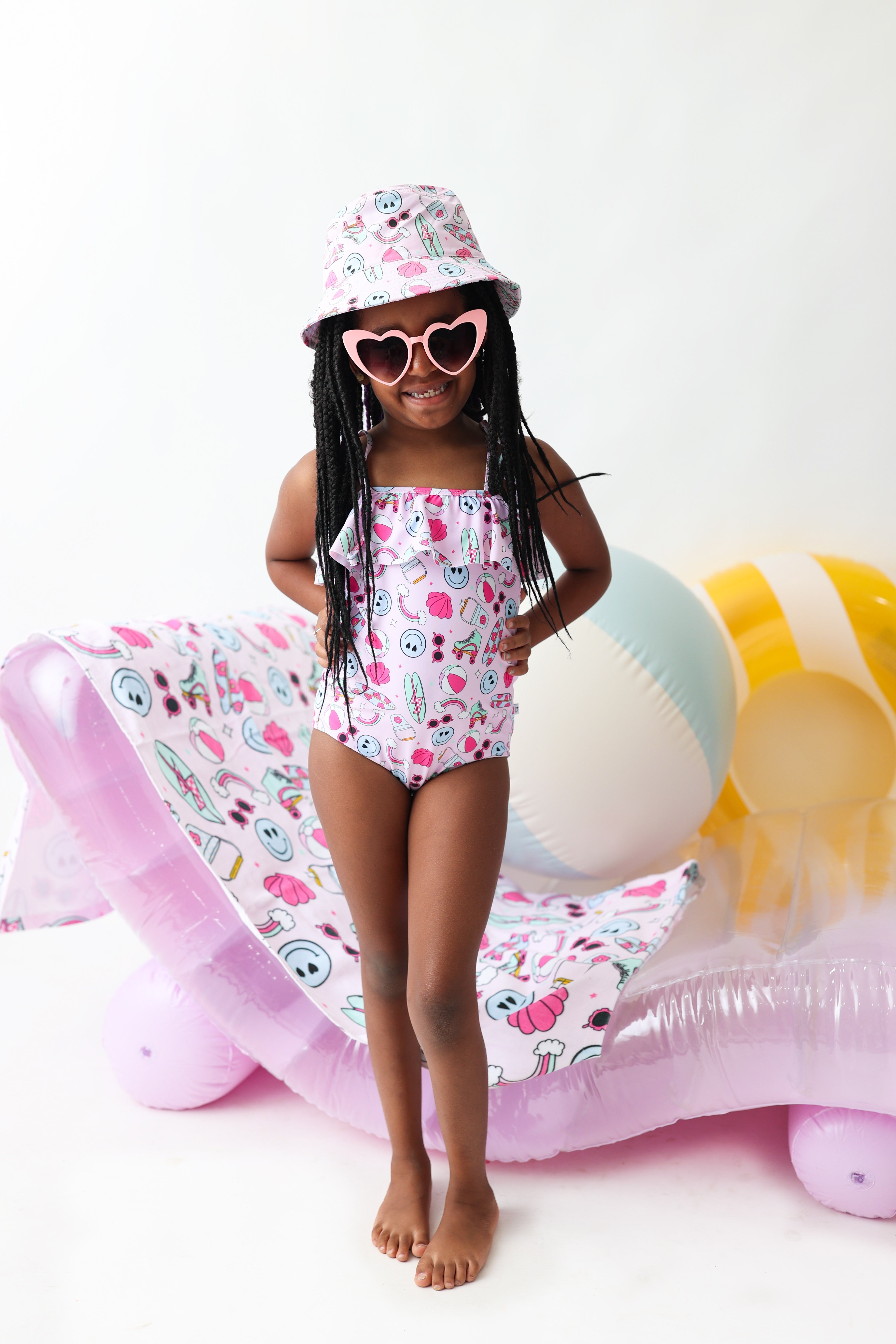 Exclusive Beachin’ It With Brynnleigh Dream Spaghetti One Piece Swim Suit