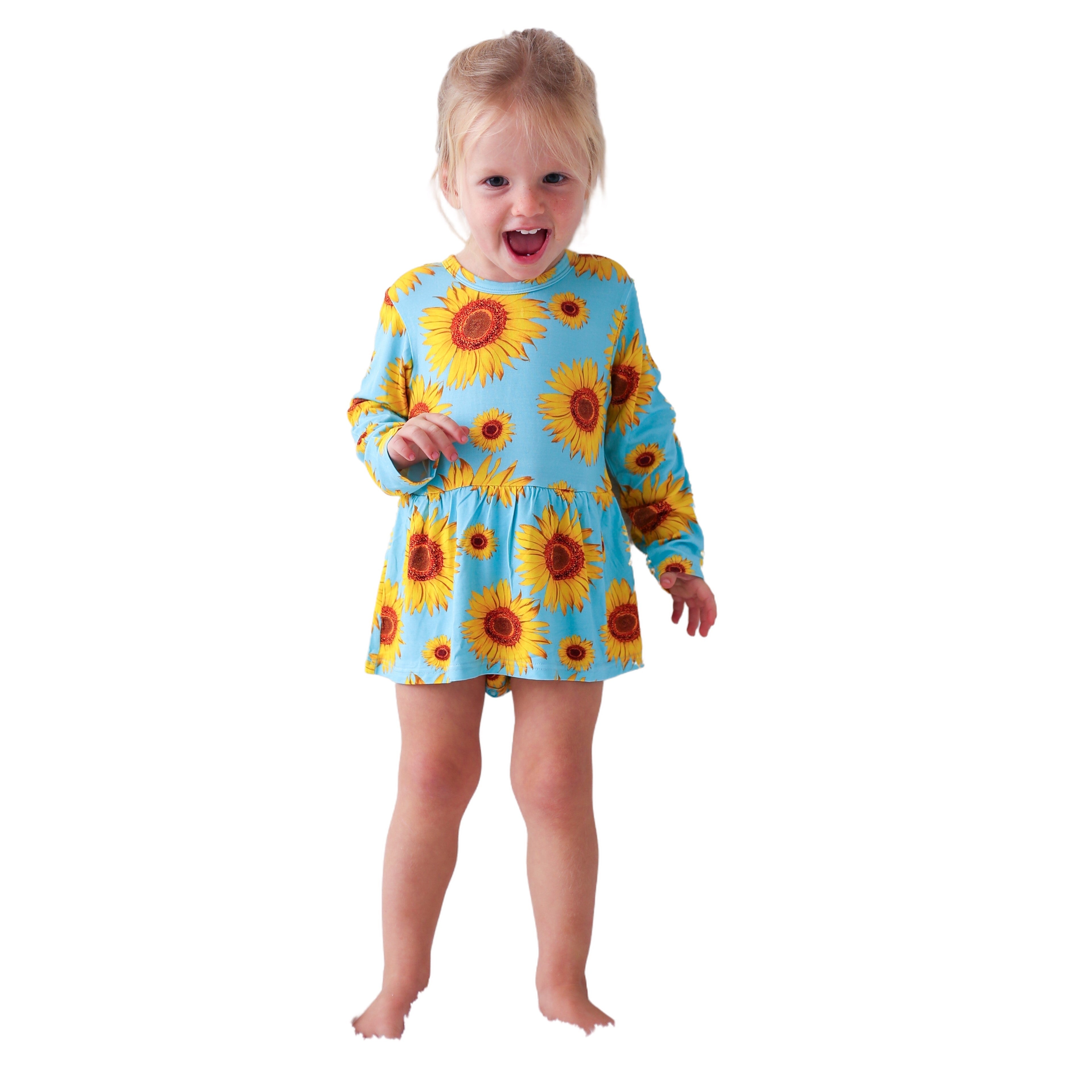 Sunflower Skye Bodysuit Dress