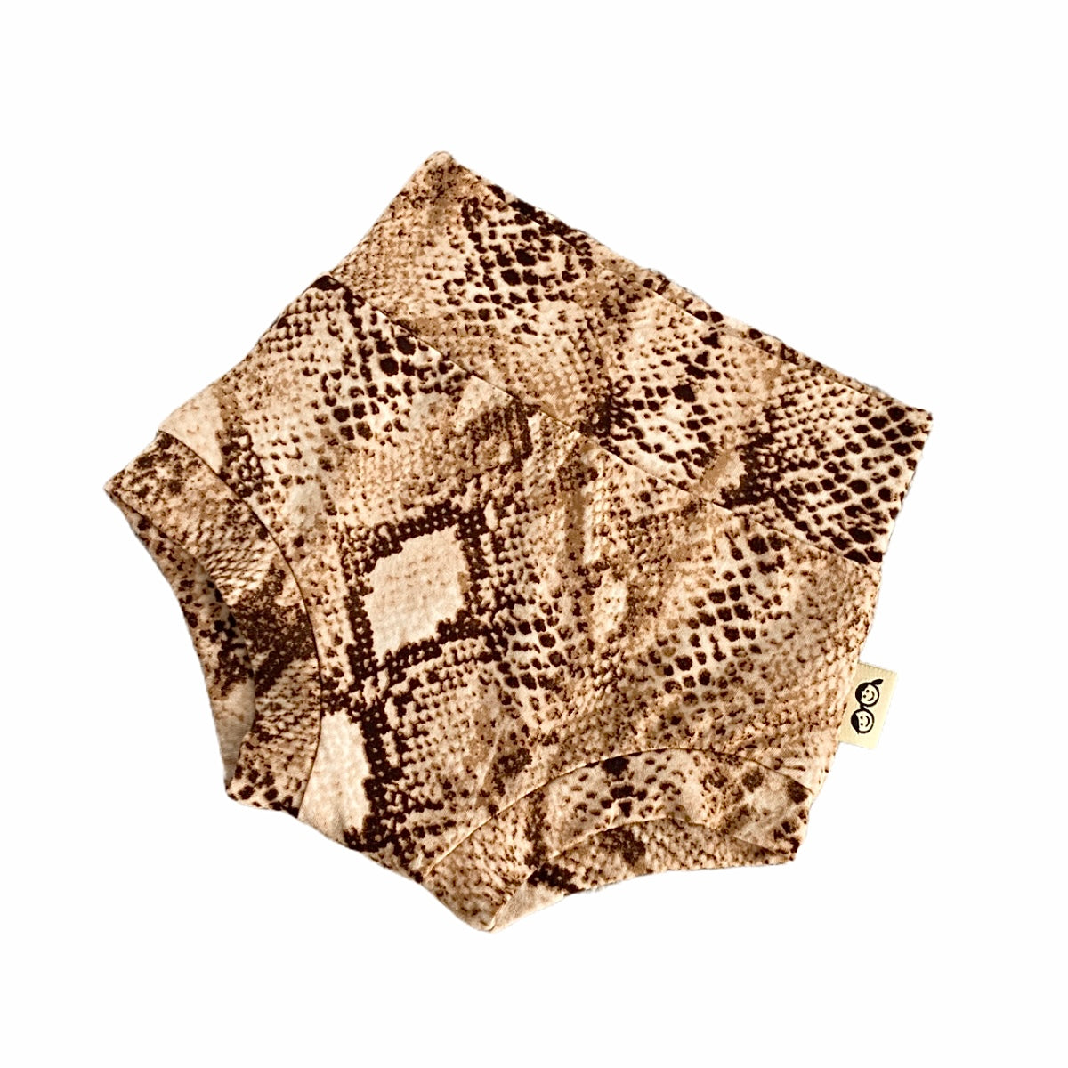 Tan Snake Print Bummies