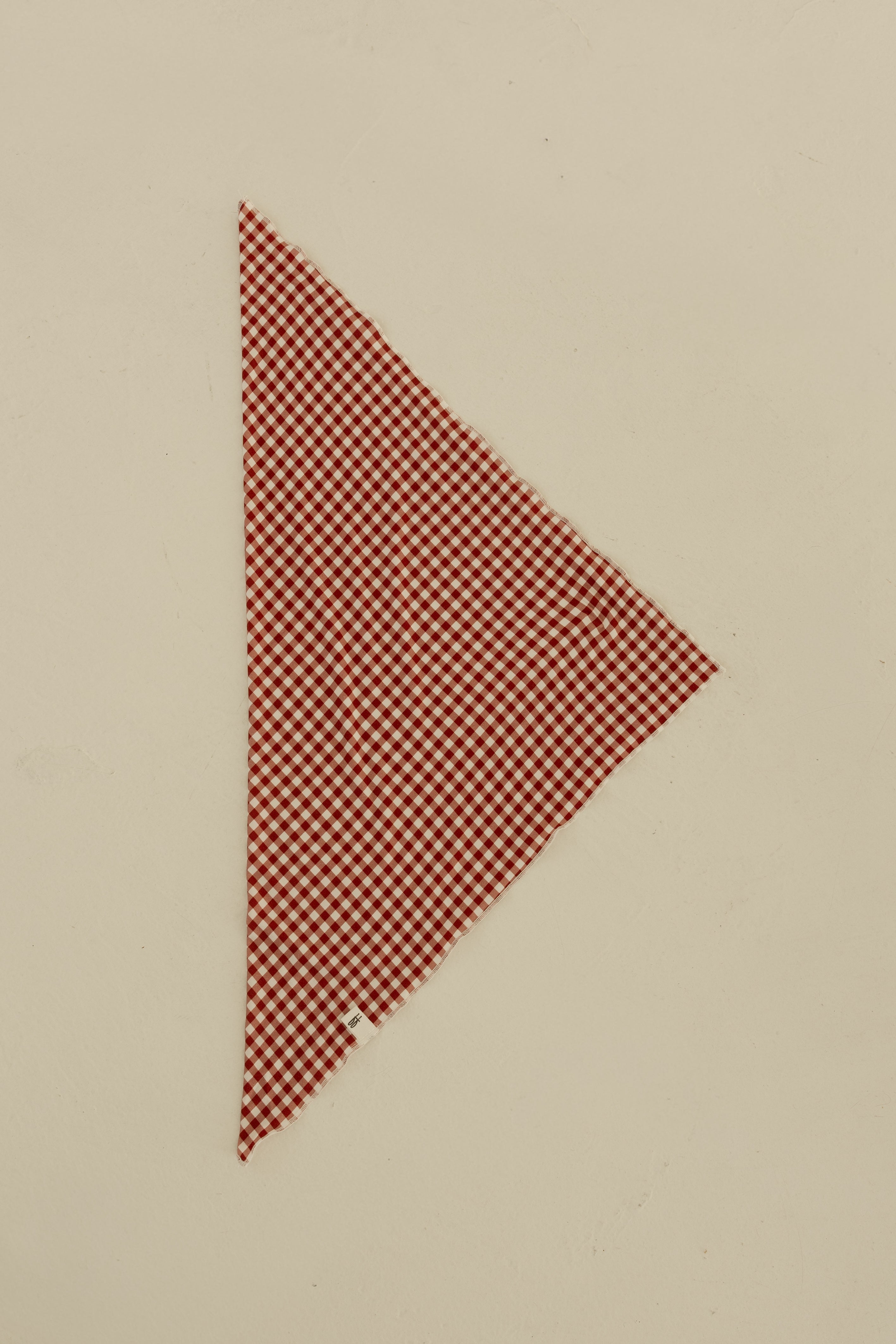 Bamboo Bandana | Red Gingham