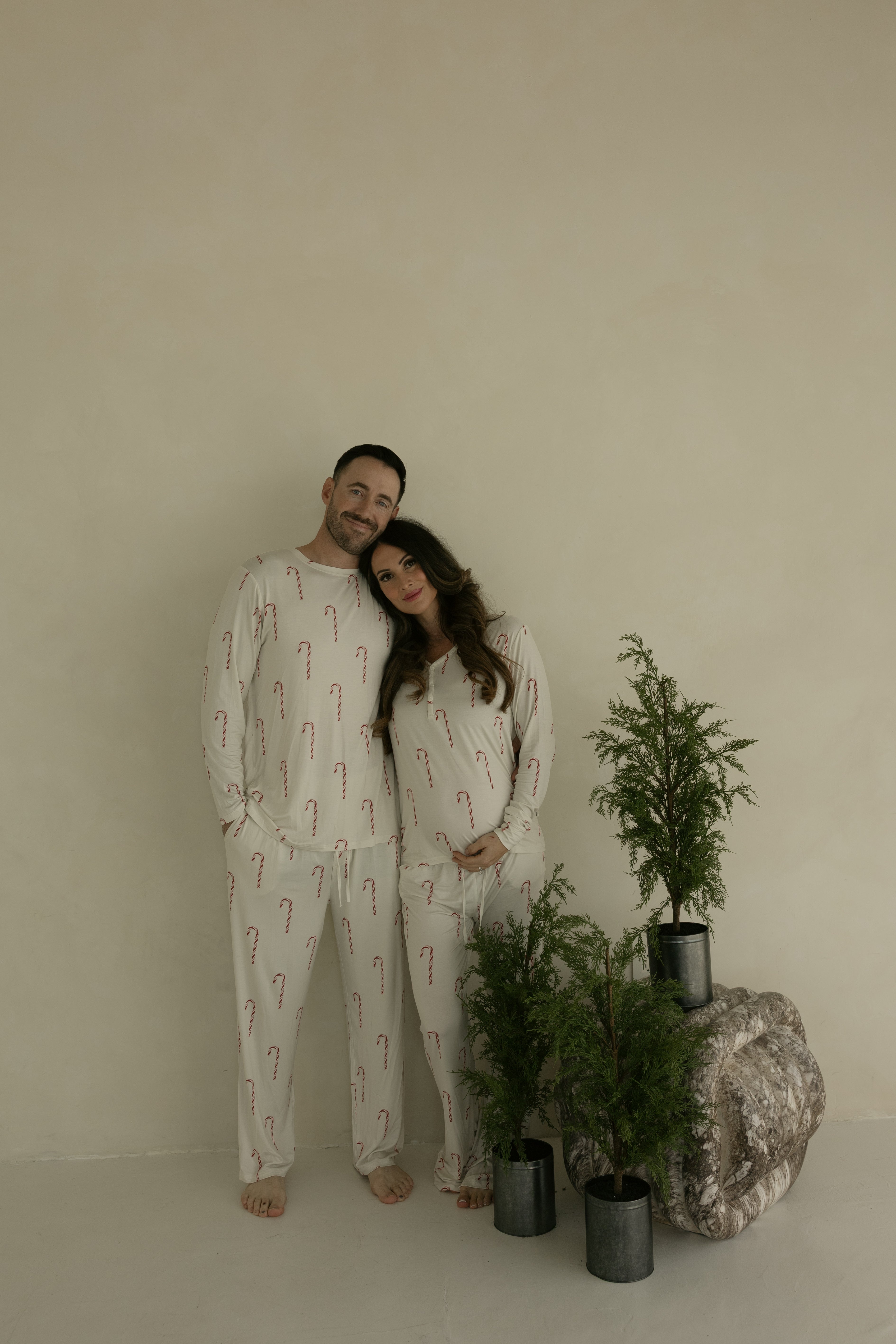 Men's Bamboo Pajamas | Candy Cane