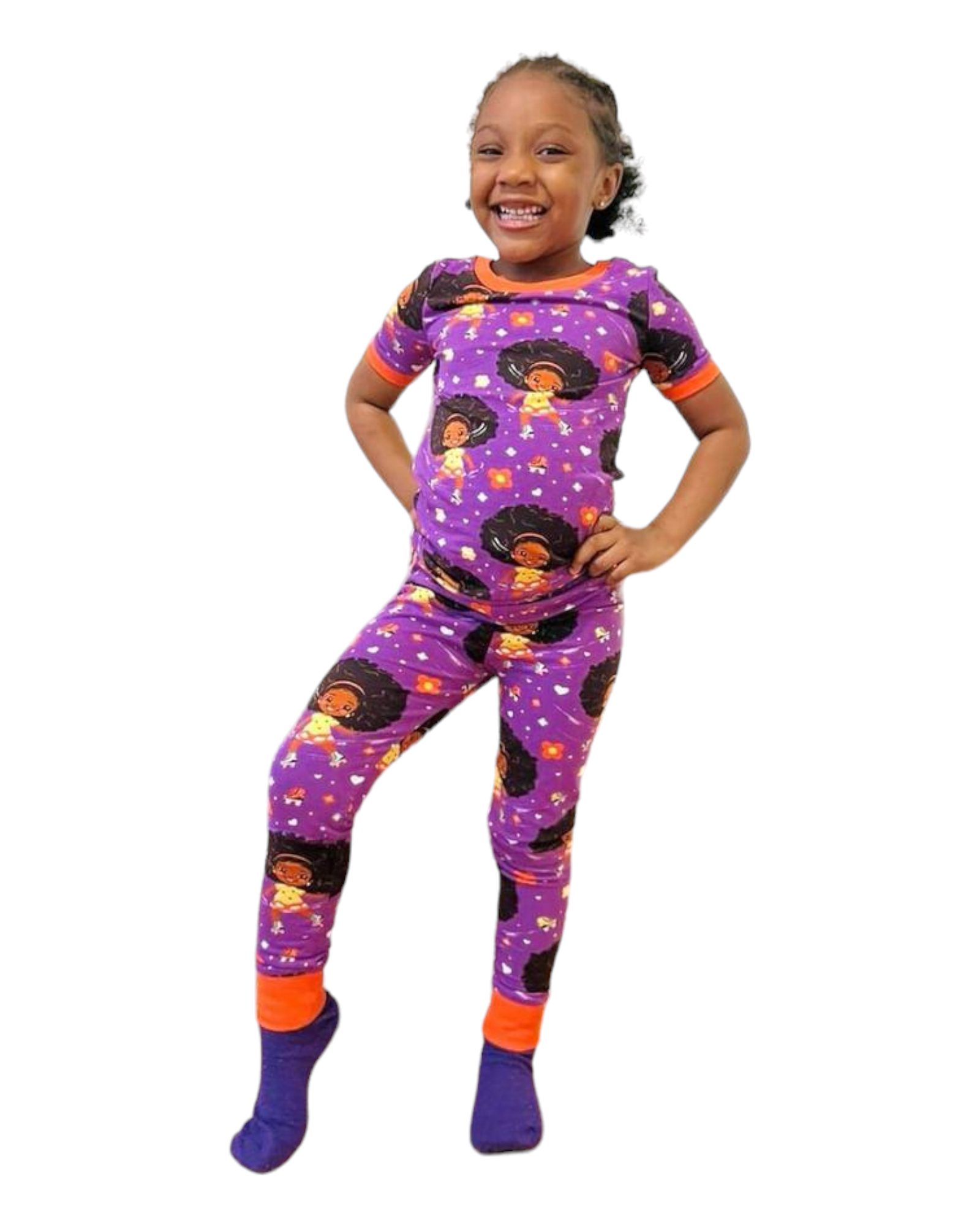 Roller Dream Queen Pj Set Snug Fit Pajamas Set Girls Toddler Size 4t - 12