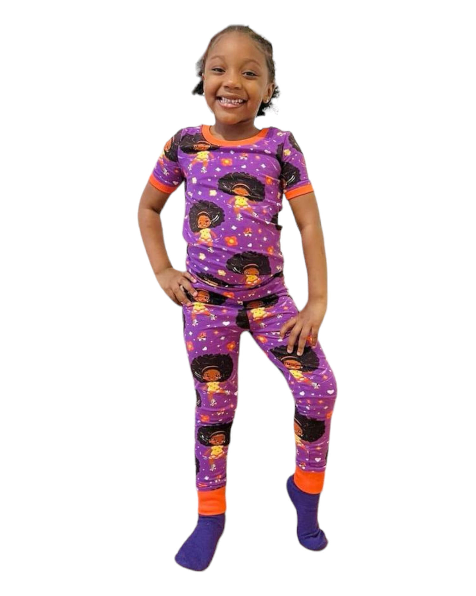 Roller Dream Queen Pj Set Snug Fit Pajamas Set Girls Toddler Size 4t - 12