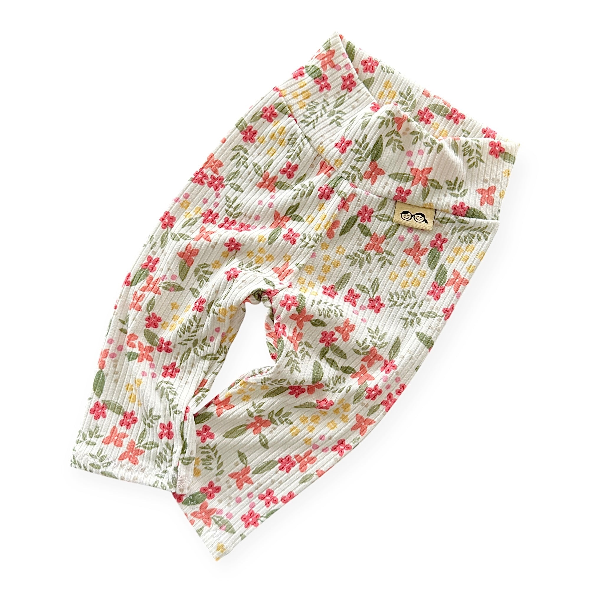 Floral Girl Coming Home Outfit - Custom Name Bodysuit