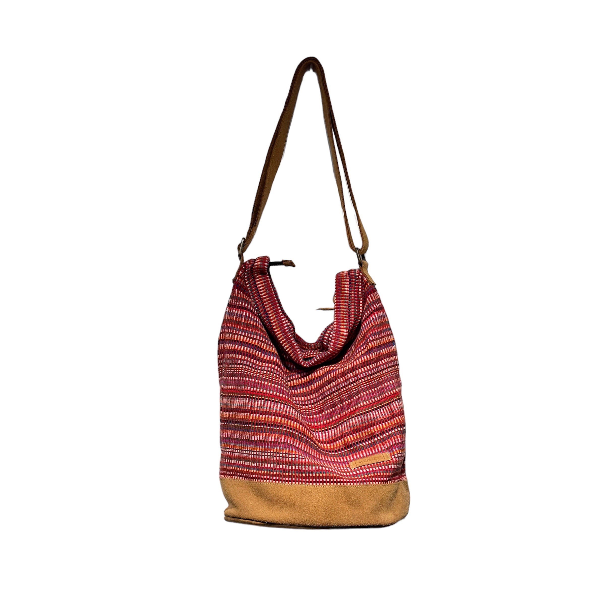 Woven Zipper Sling Bag - Jazzy