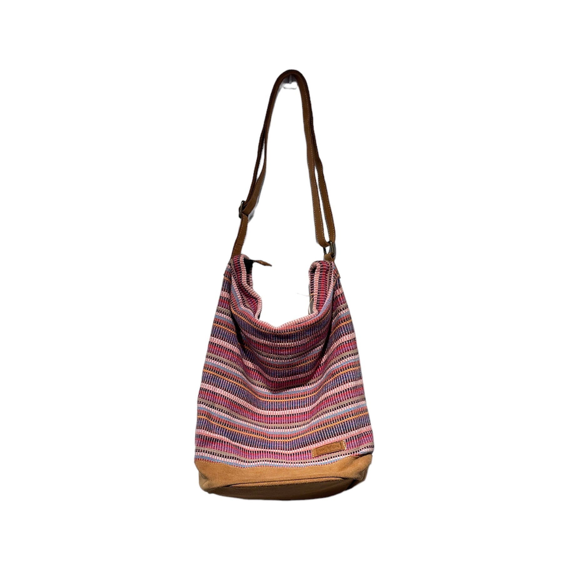 Woven Zipper Sling Bag - Jazzy