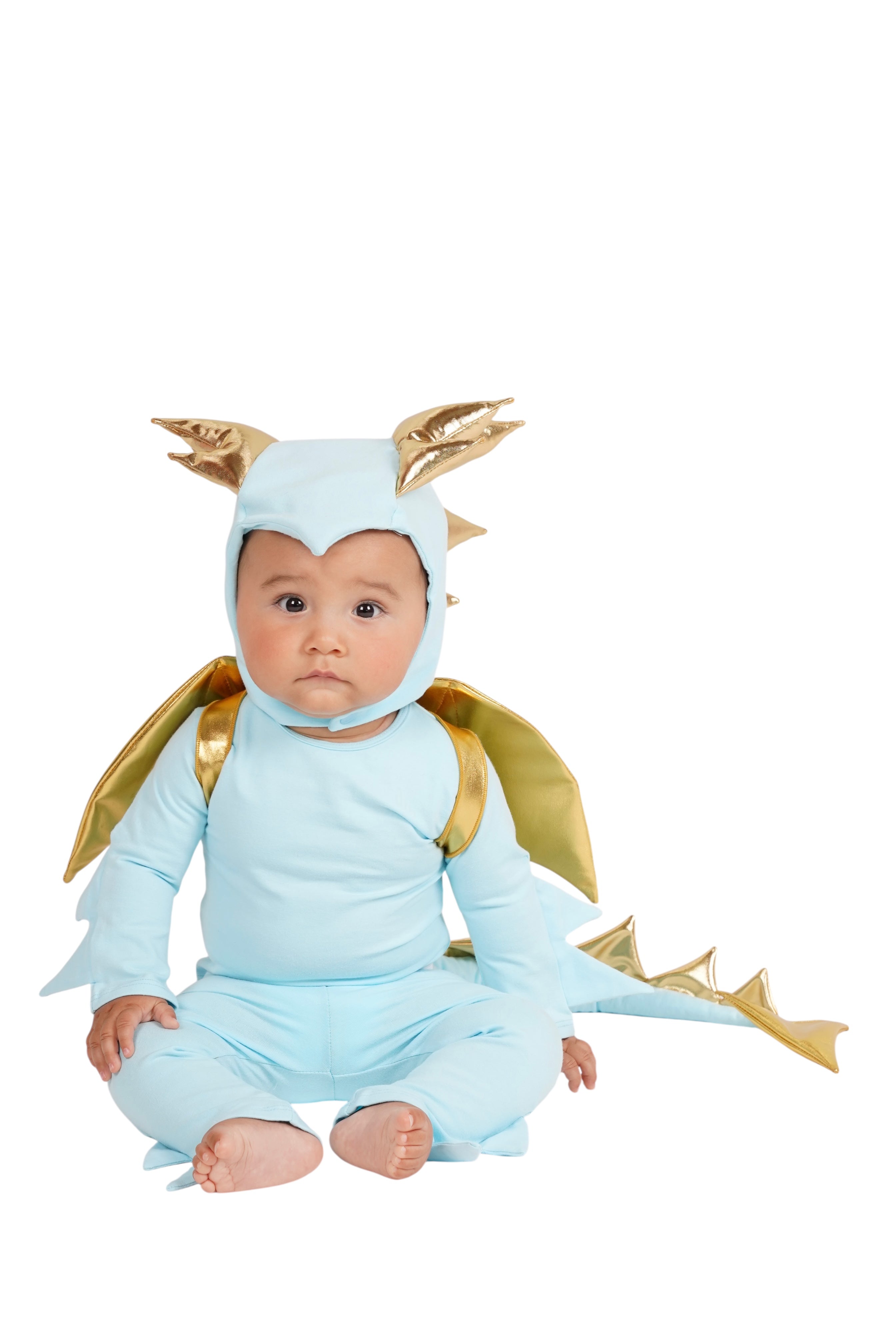 Sky Blue Dragon Costume