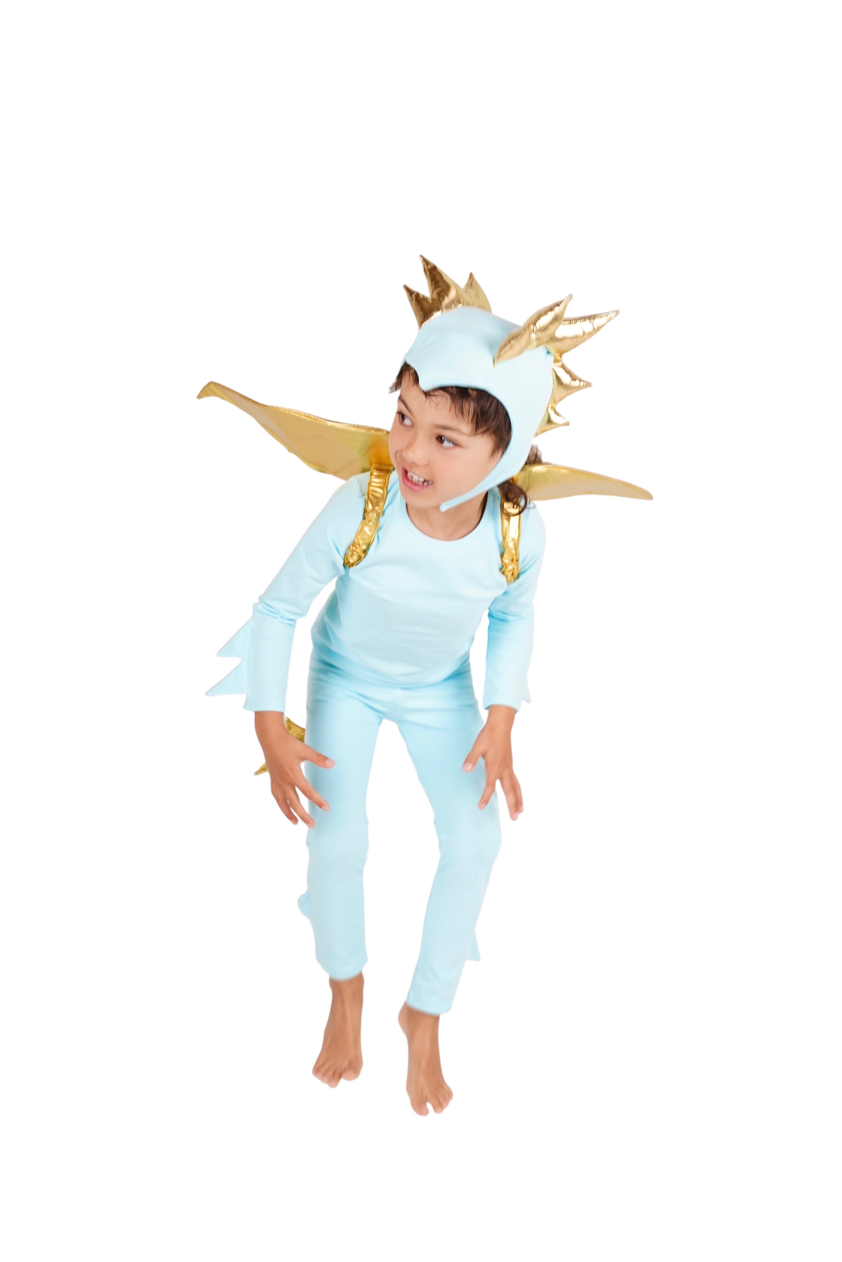 Sky Blue Dragon Costume