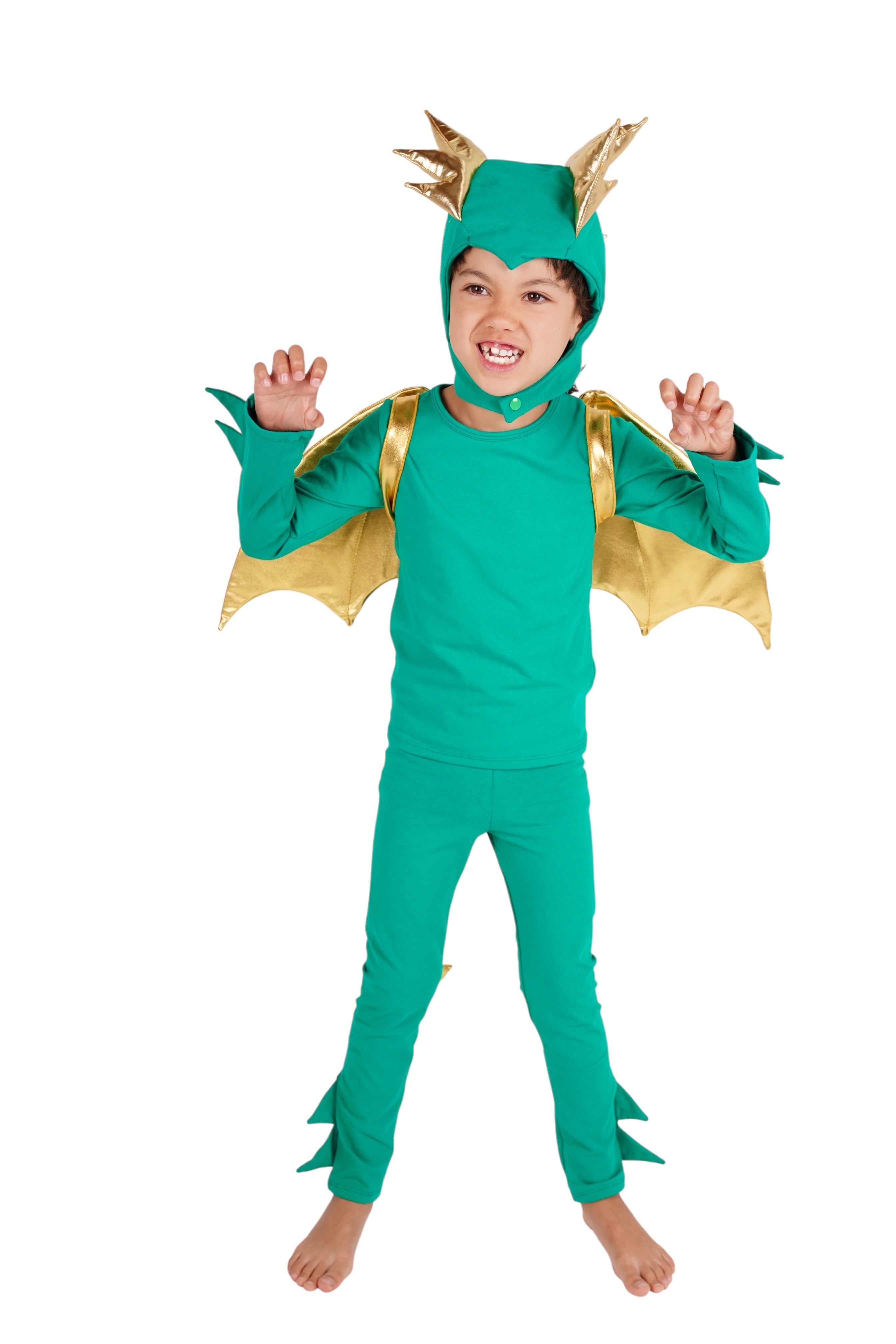 Emerald Sky Dragon Pajama Costume