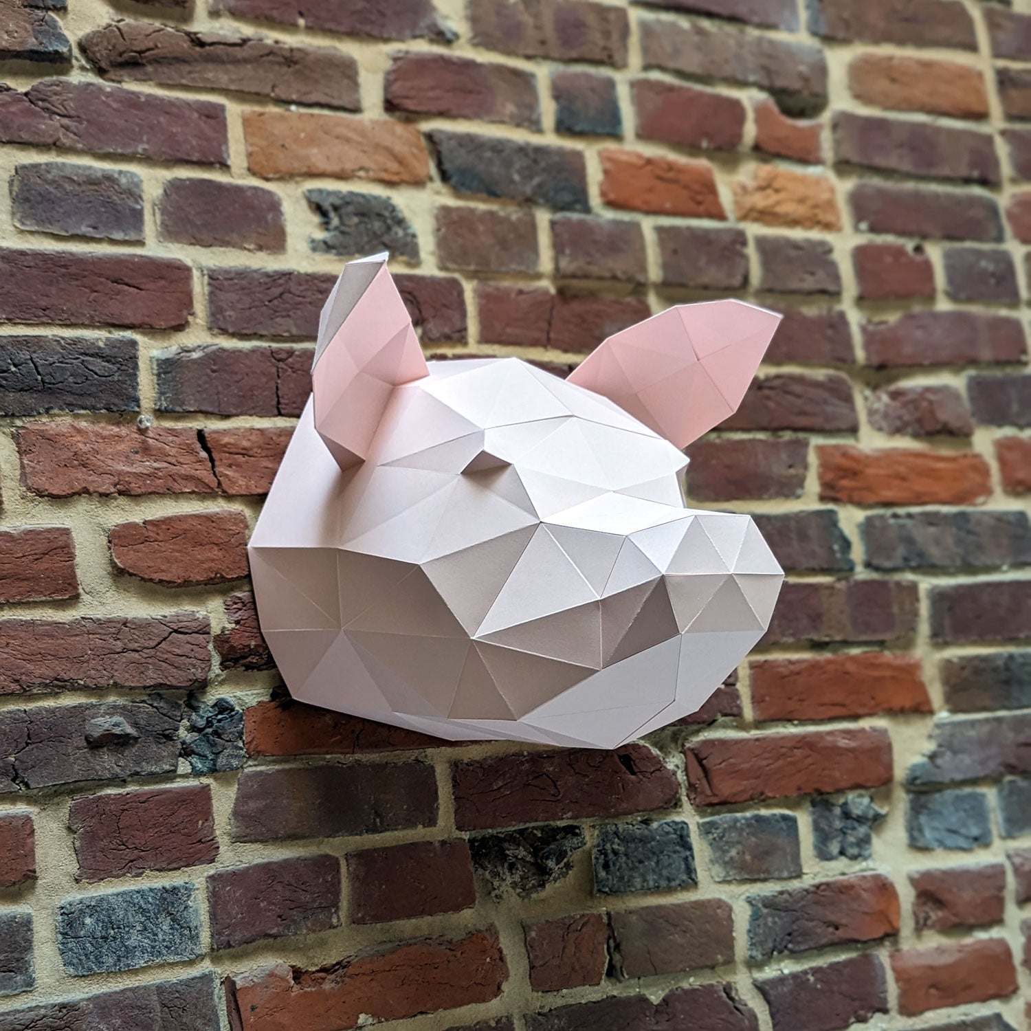 Wesley The Pig | Diy Papercraft Kit