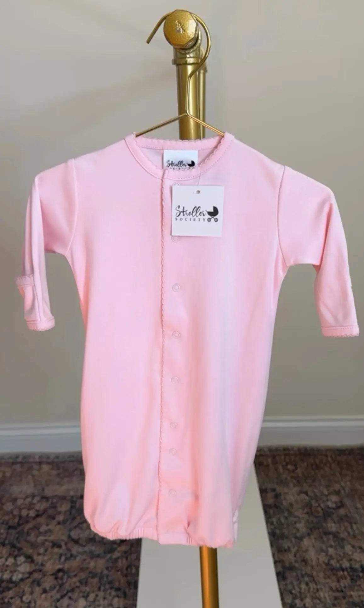 Premium Pima Cotton 2 In 1 Converter Gown/jumpsuit