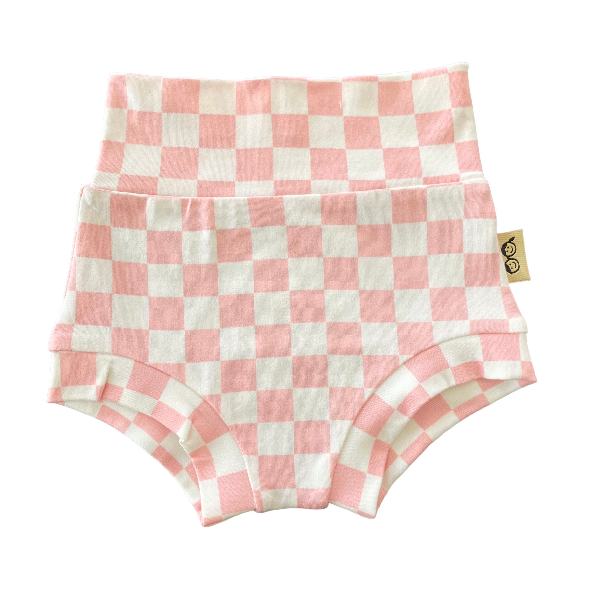 Pink Retro Checkered Summer Lounge Set