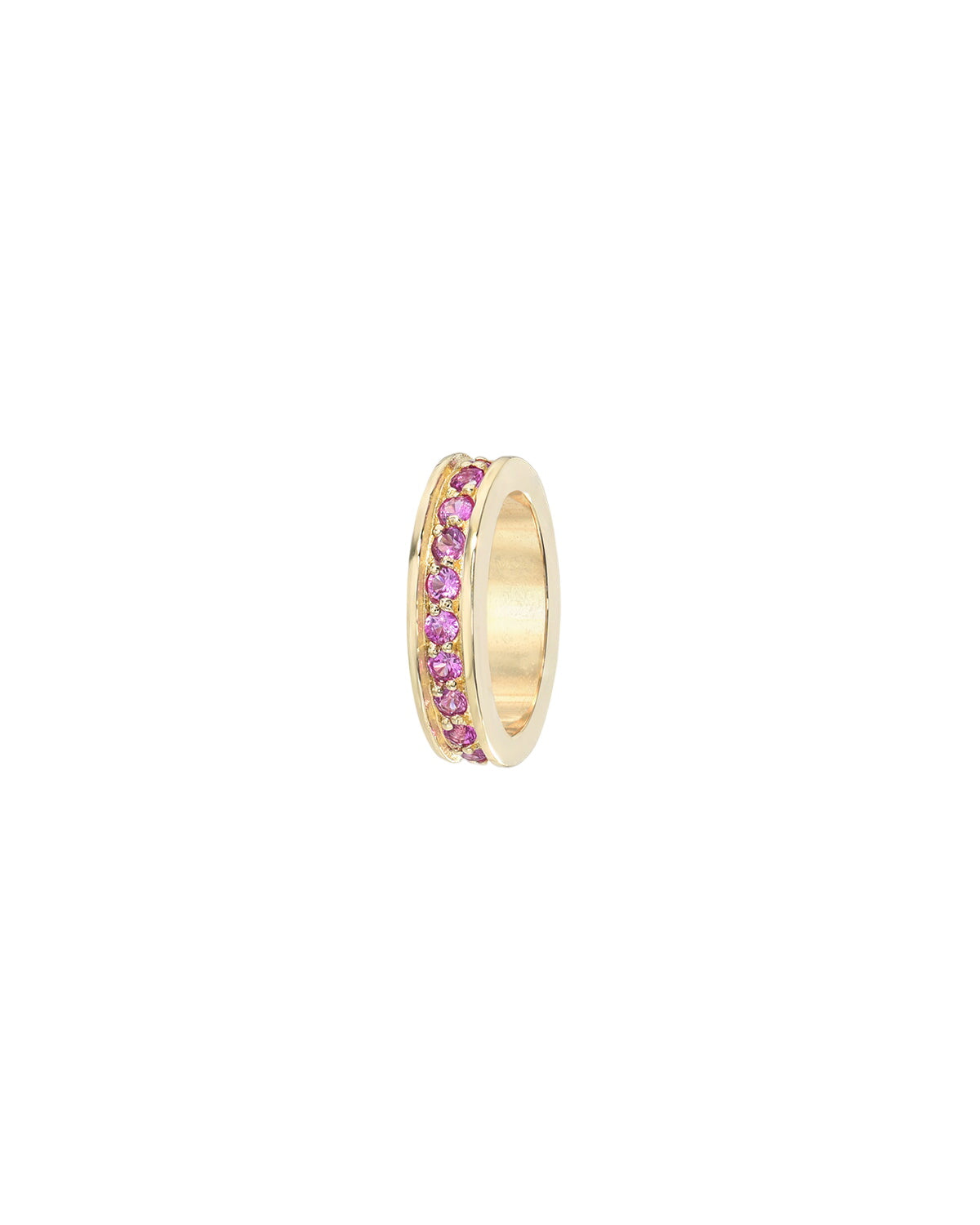 Pink Sapphire Eternity Heirloom Charm