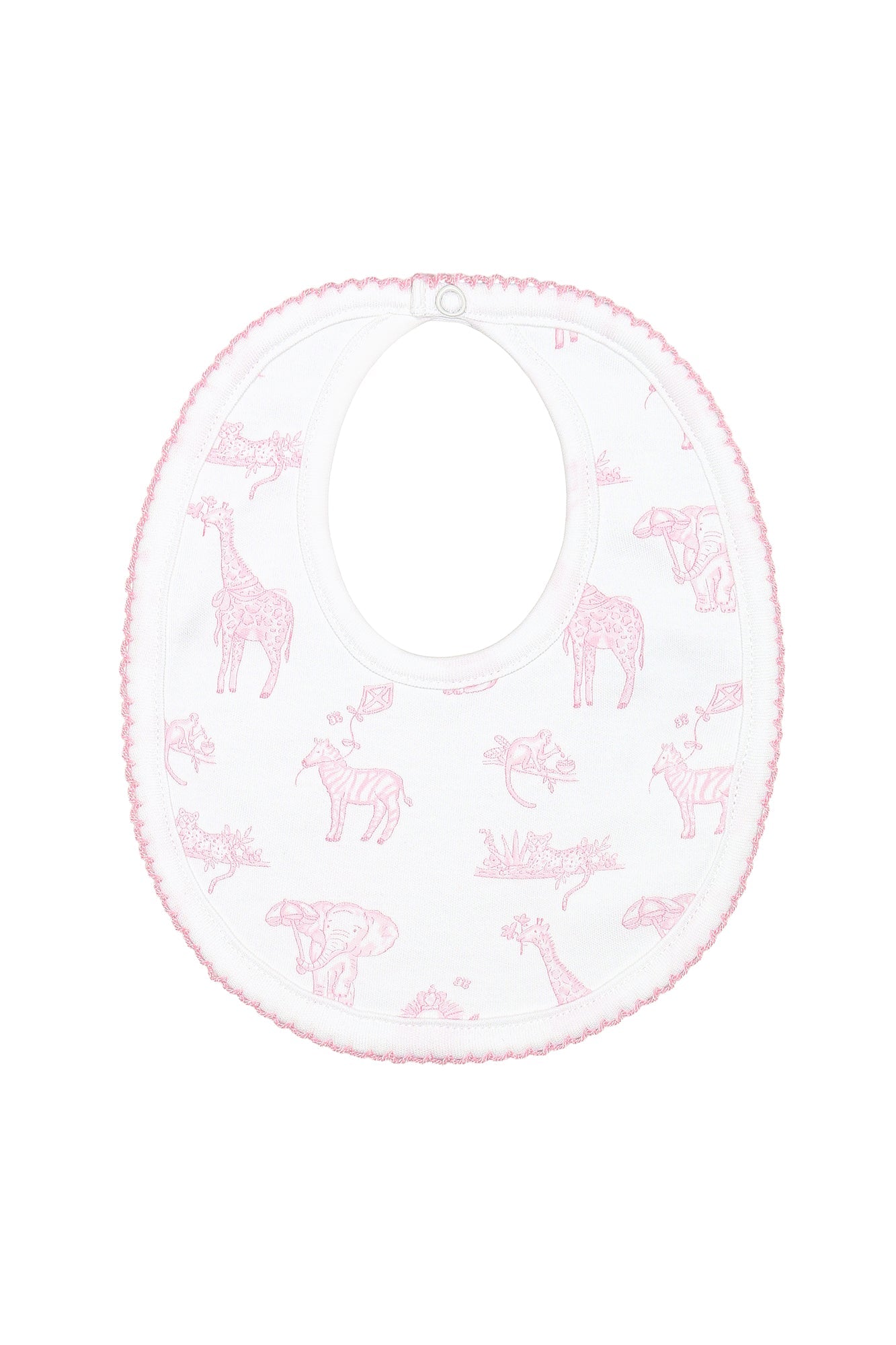 Pink Safari Bib