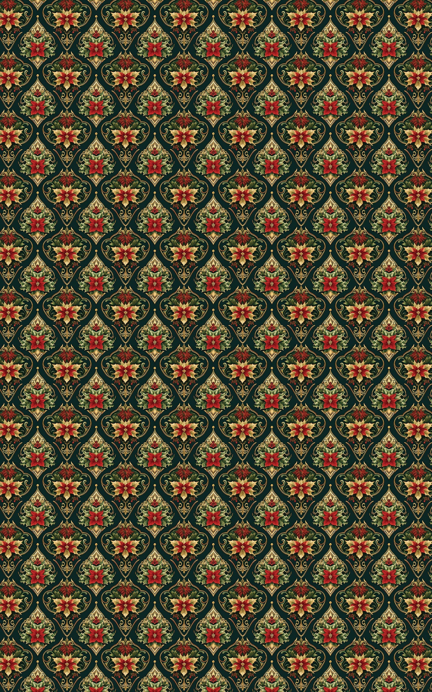 Baroque Holiday Medallions