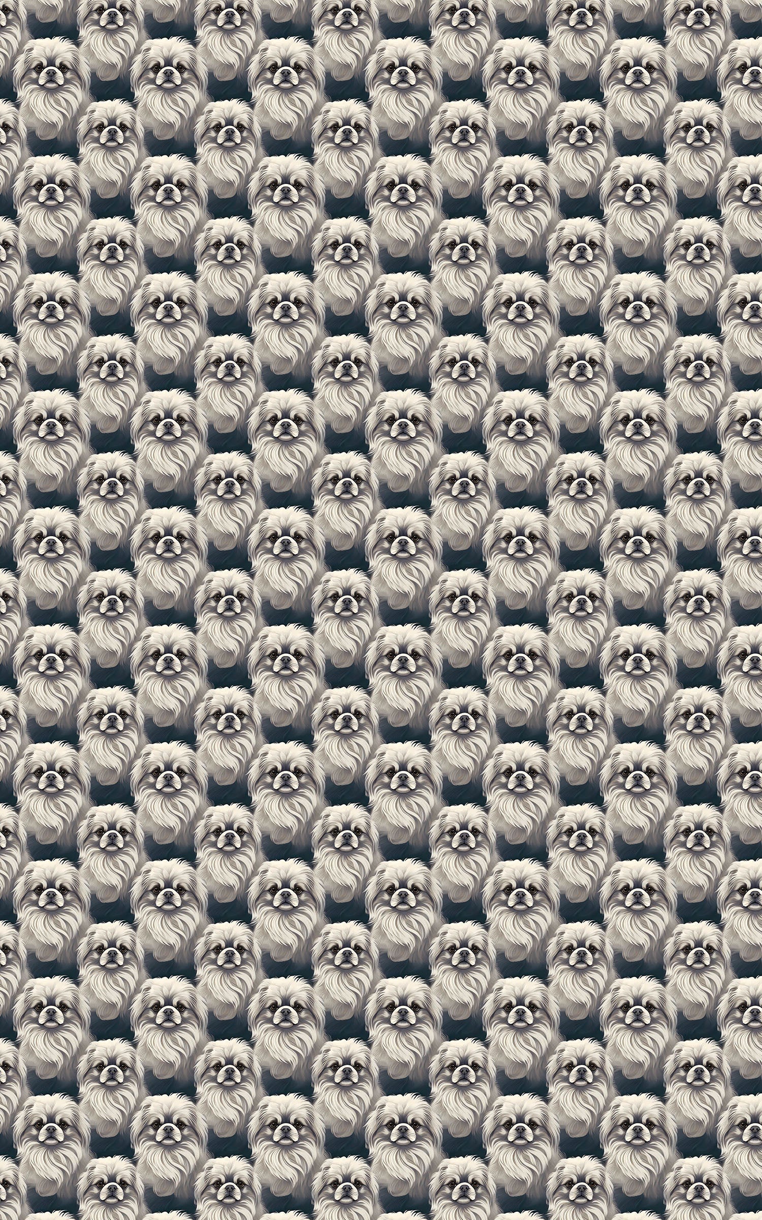 Pekingese Puffs & Patterns