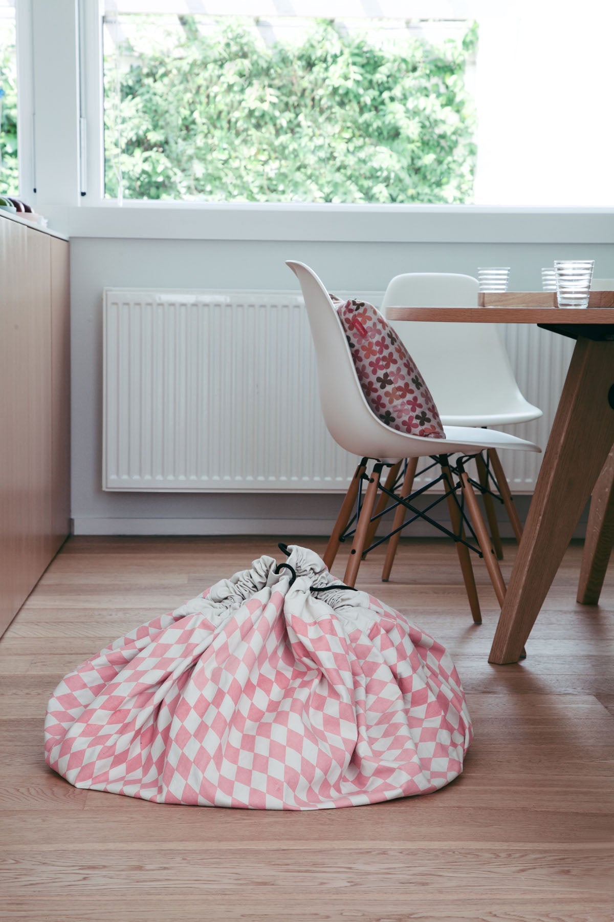 Diamond Pink Toy Storage Bag