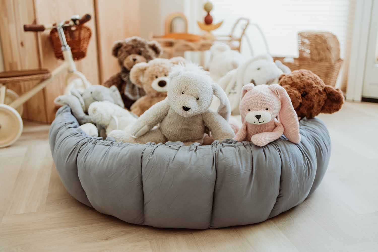 Bloom Babymat Dusty Blue