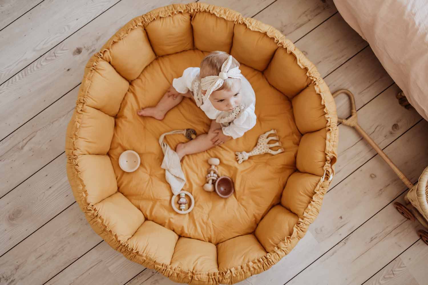 Bloom Babymat Mustard