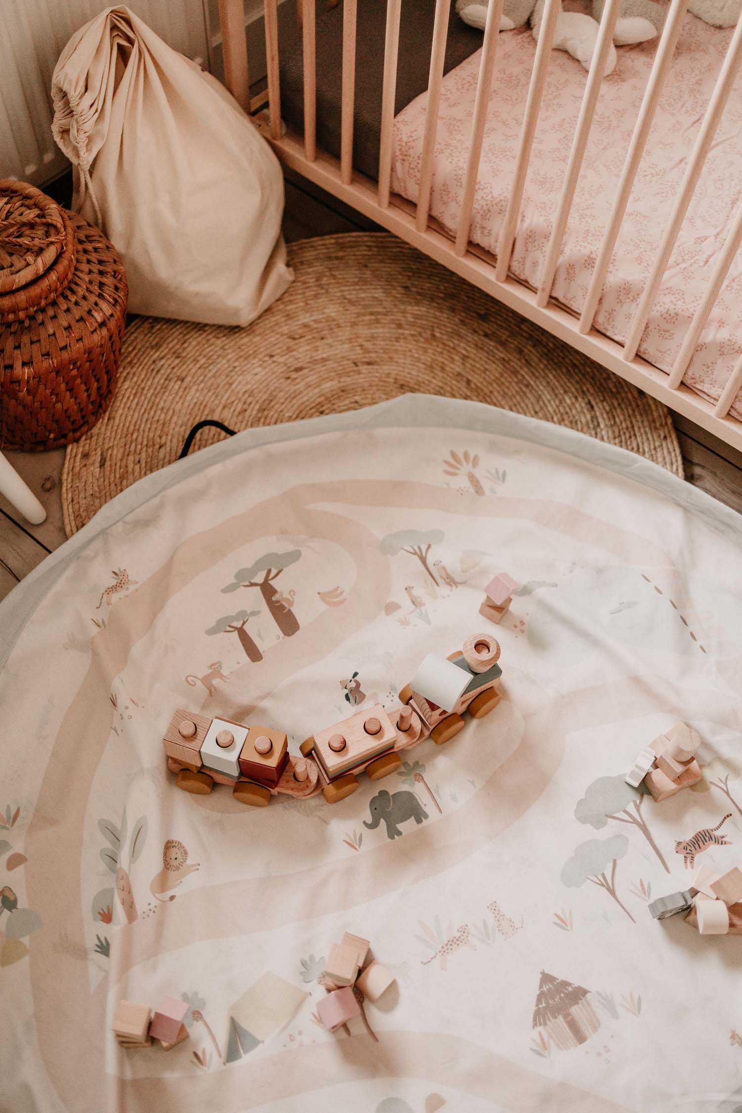 Jungle Toy Storage Bag