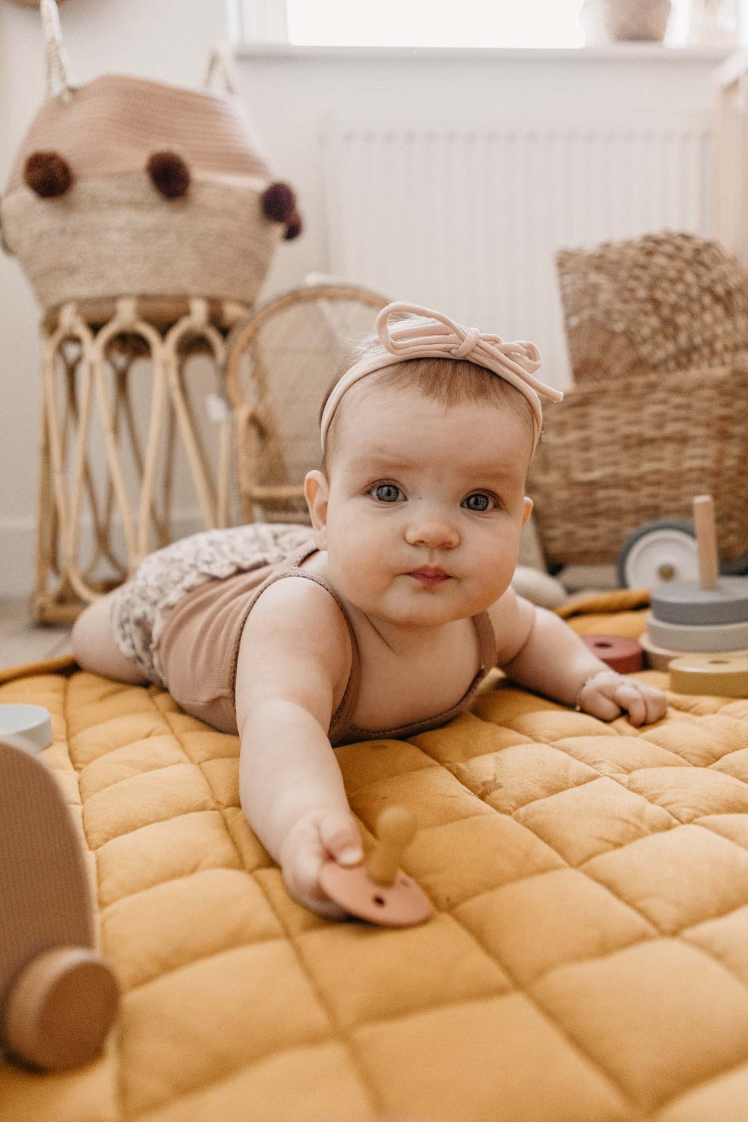 Mustard Chai Tea Organic Babymat