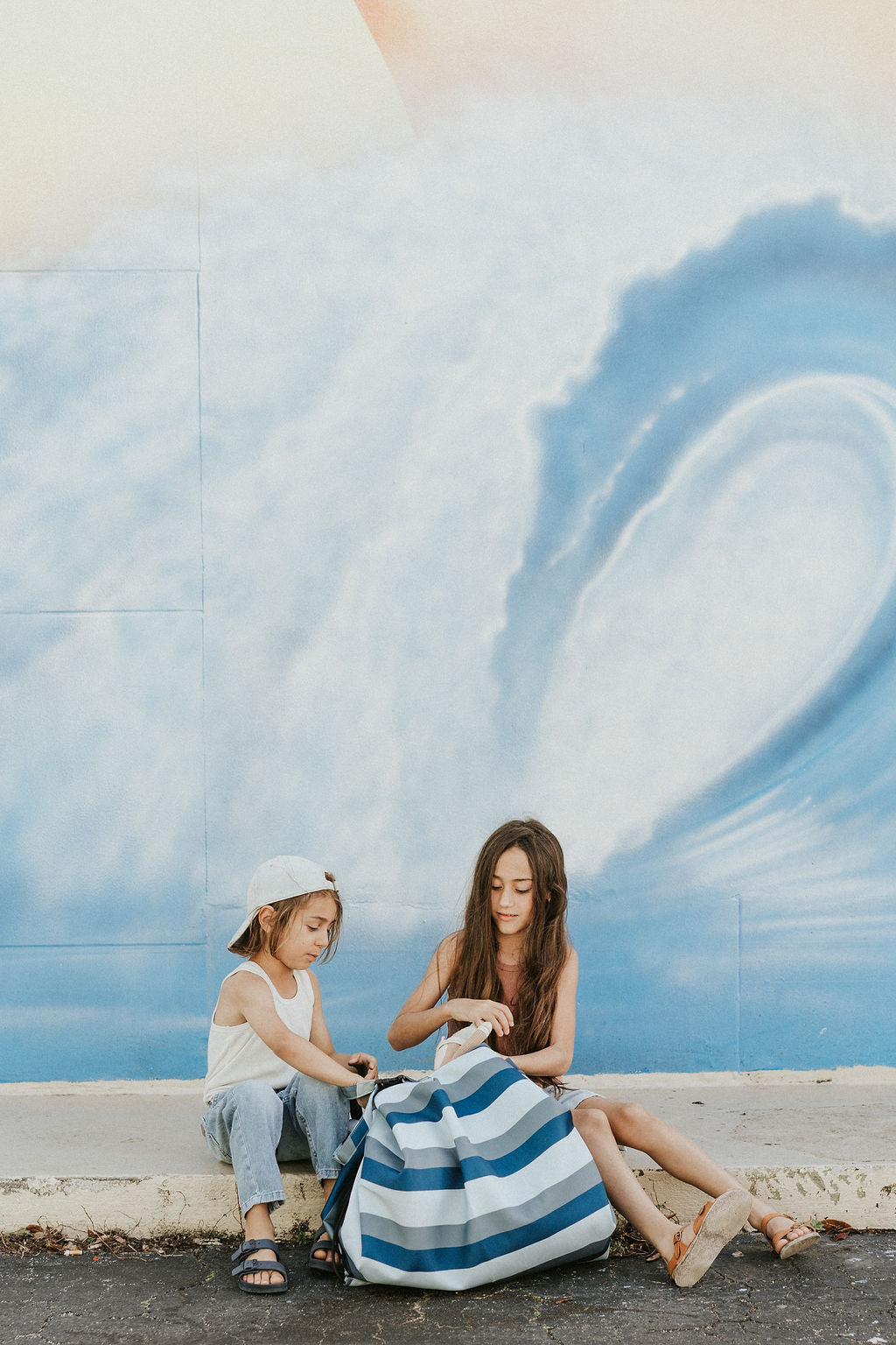 Outdoor Stripes Green