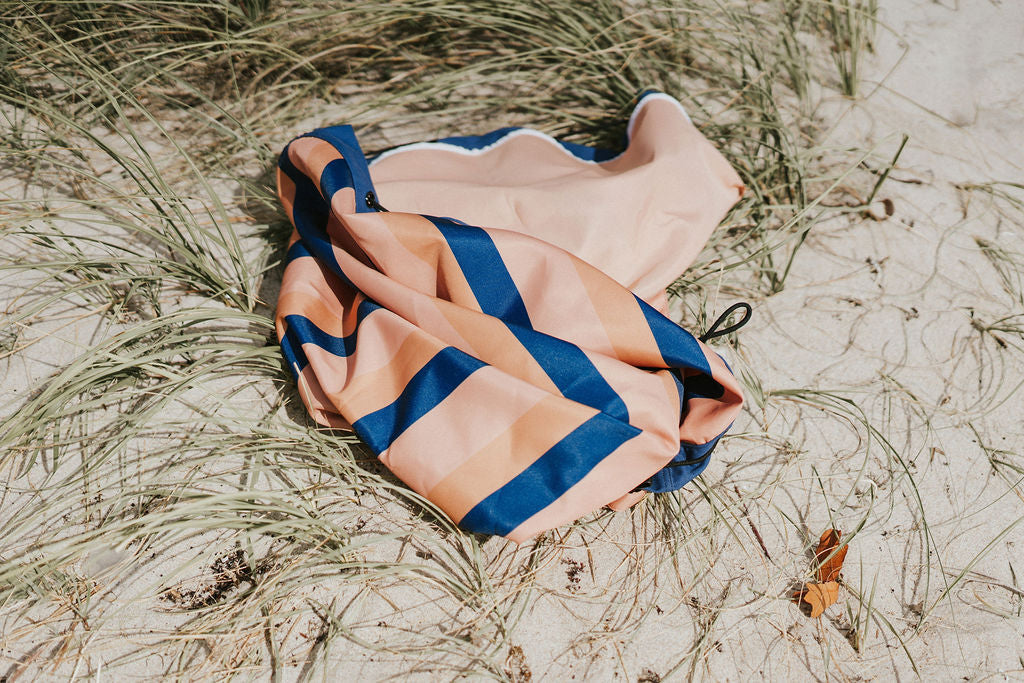 Outdoor Storage Bag Mokka Stripes