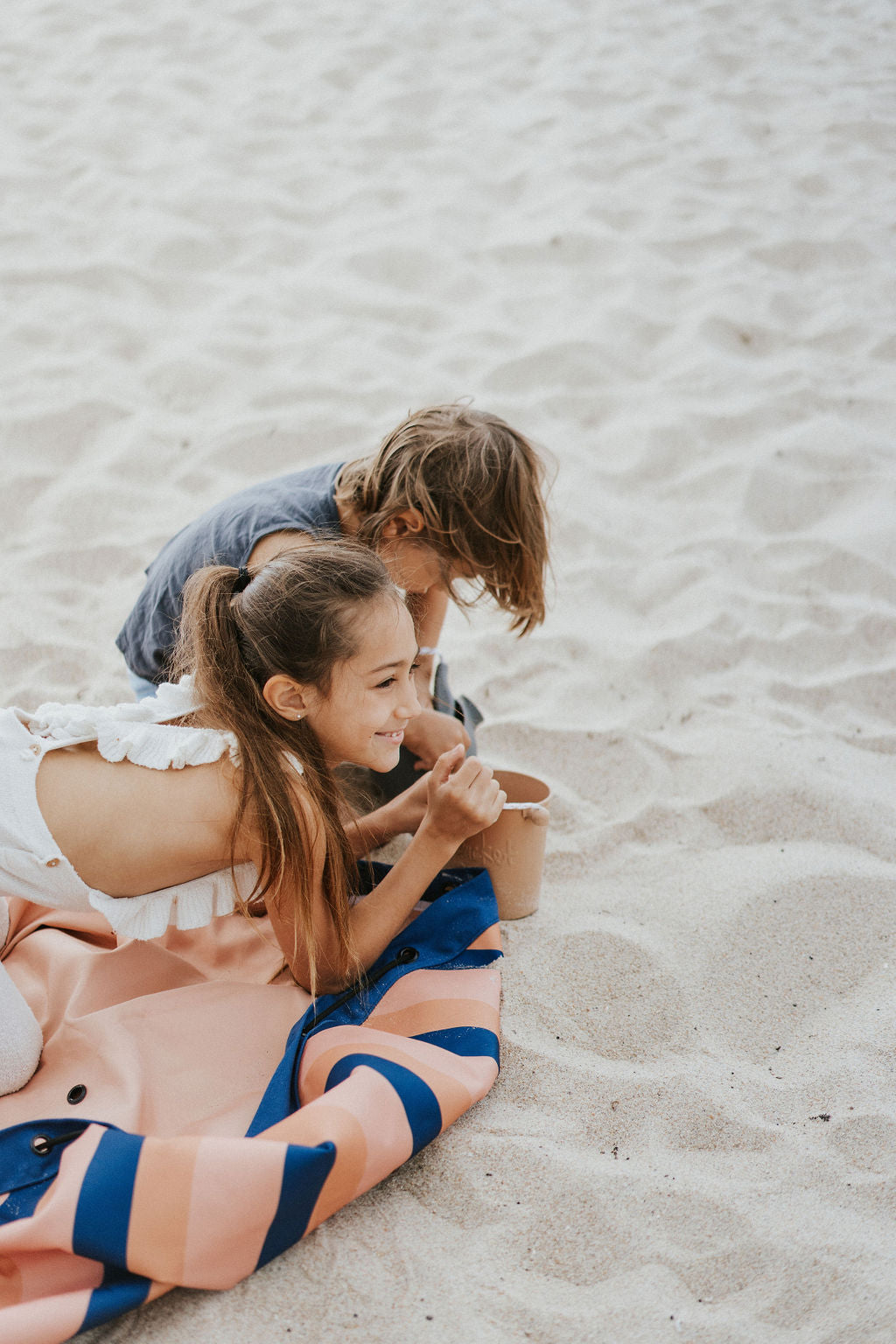 Outdoor Storage Bag Mokka Stripes