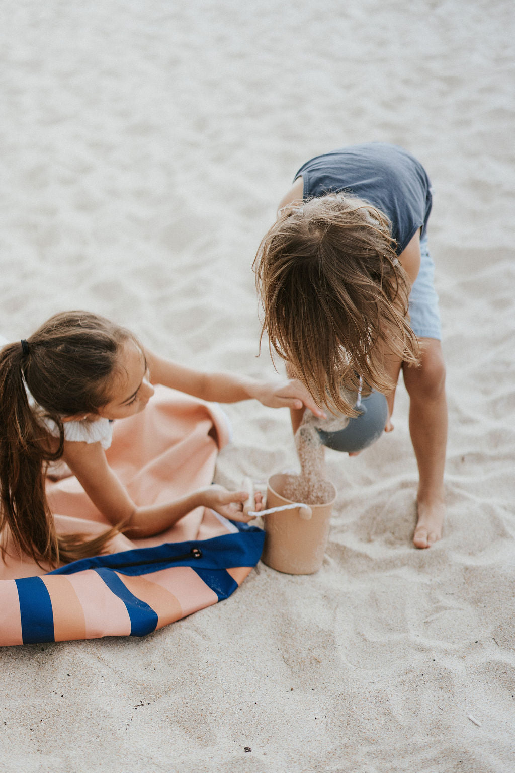 Outdoor Storage Bag Mokka Stripes