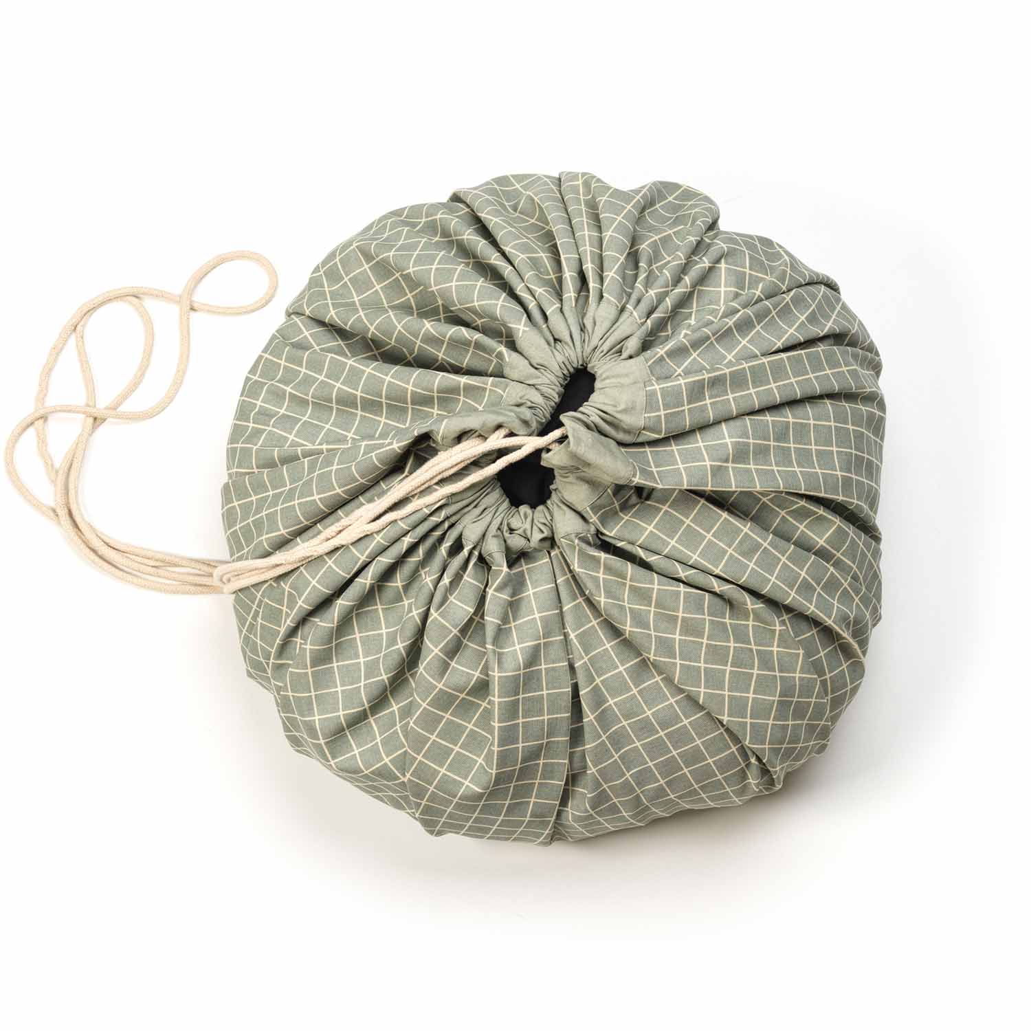 Organic Grid Green Storage Bag
