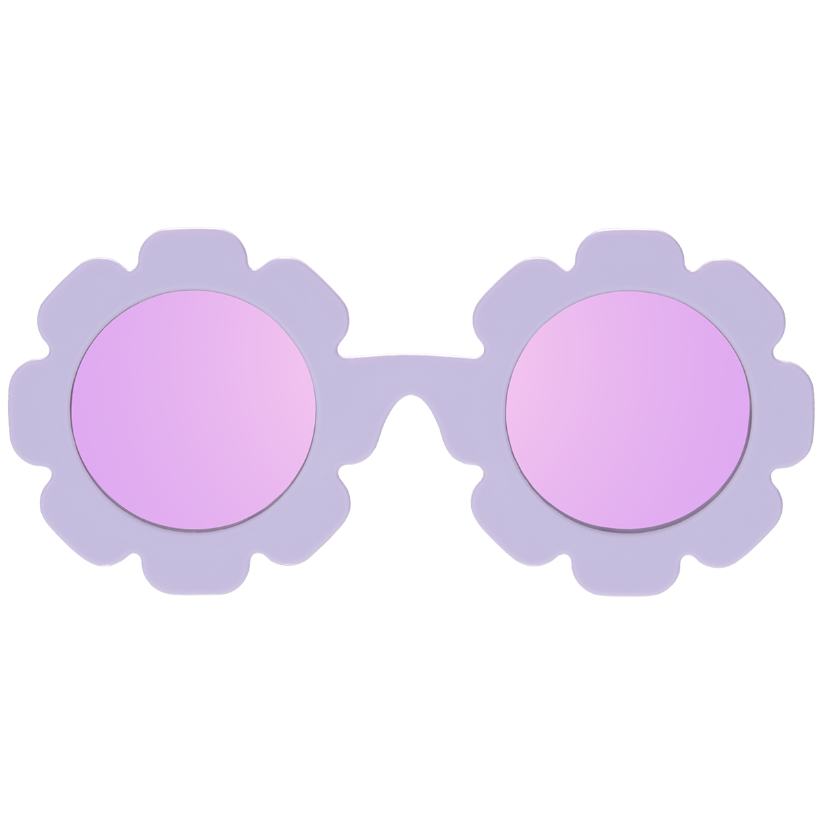 Irresistible Iris Flower | Lavender Polarized Mirrored Lenses