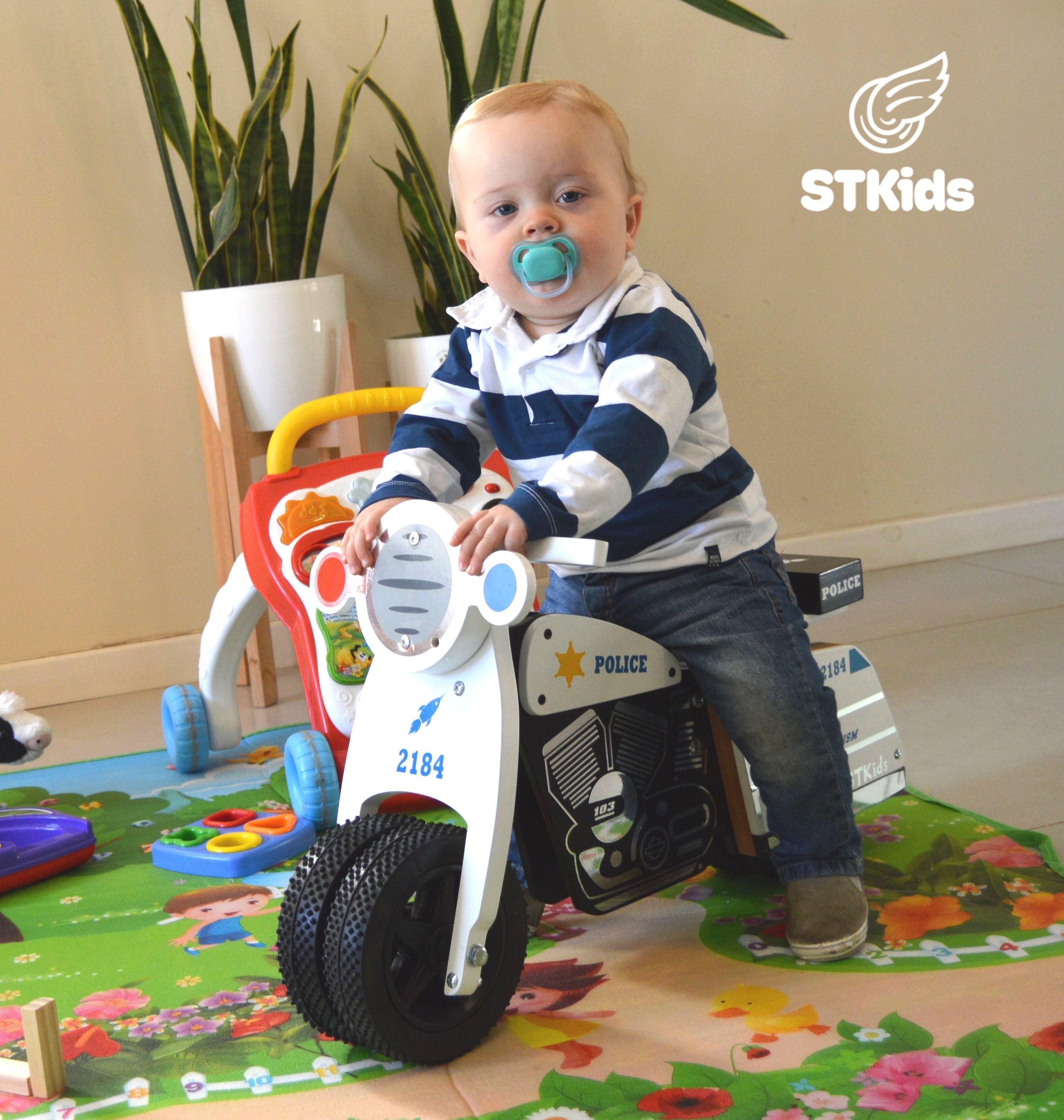 Ride-on Minibalance Police Patrol